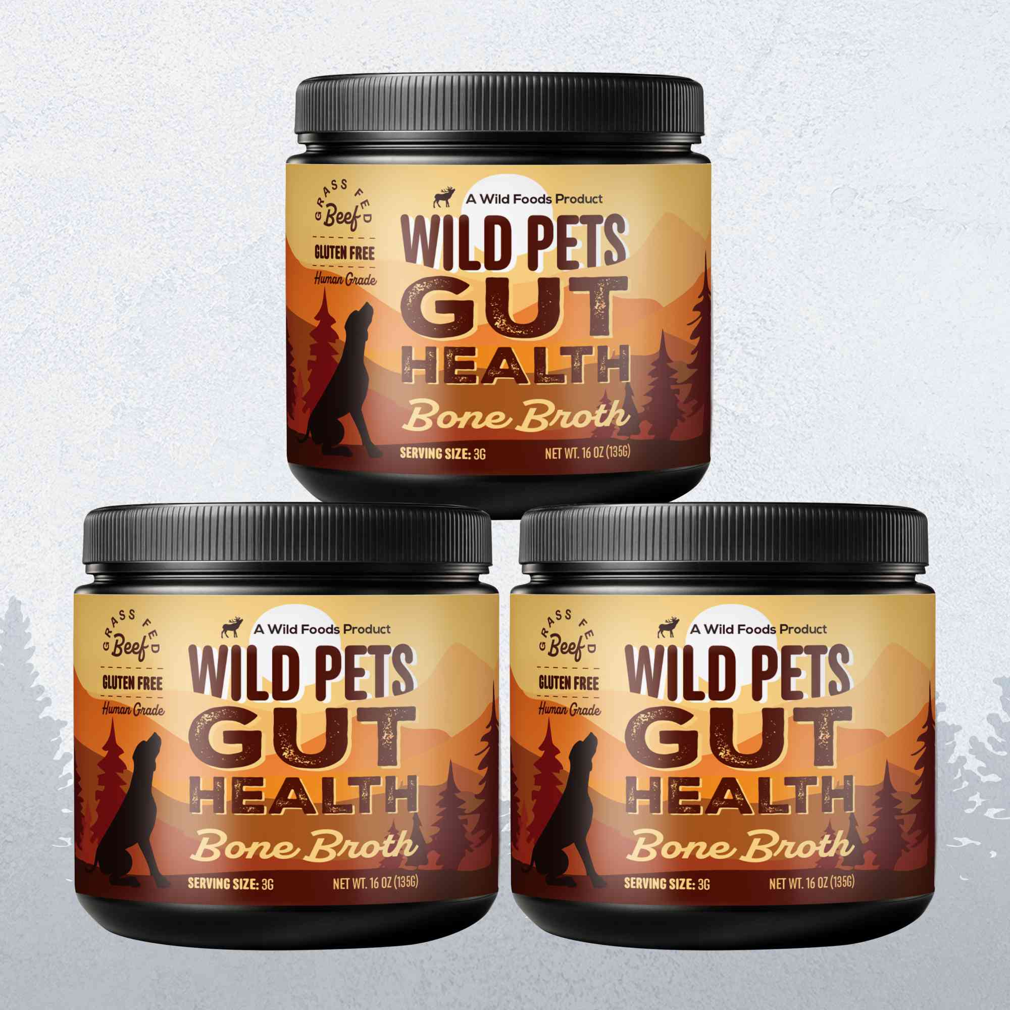 For Dogs | Bone Broth Powder - Canine Gut & Immune Support