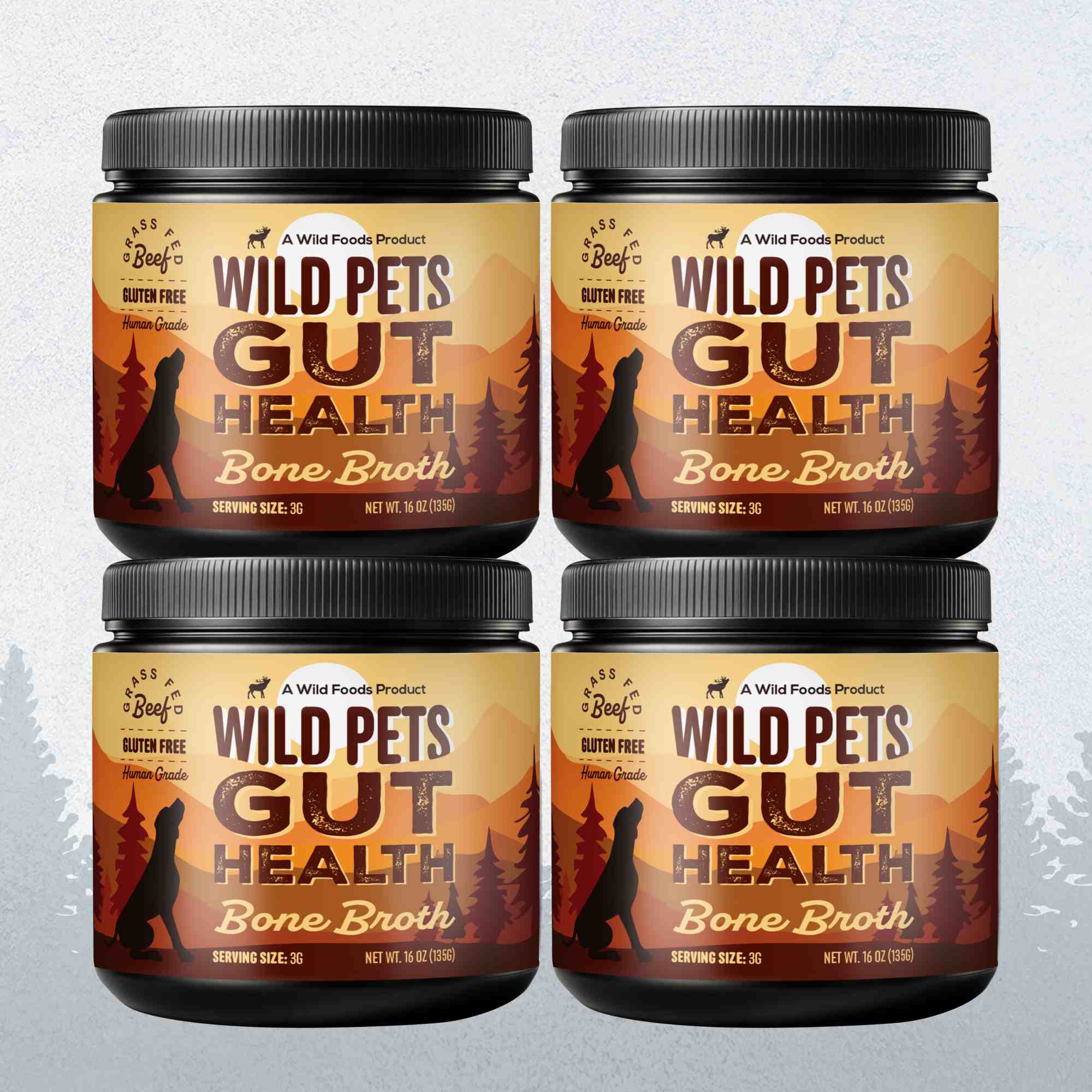 For Dogs | Bone Broth Powder - Canine Gut & Immune Support