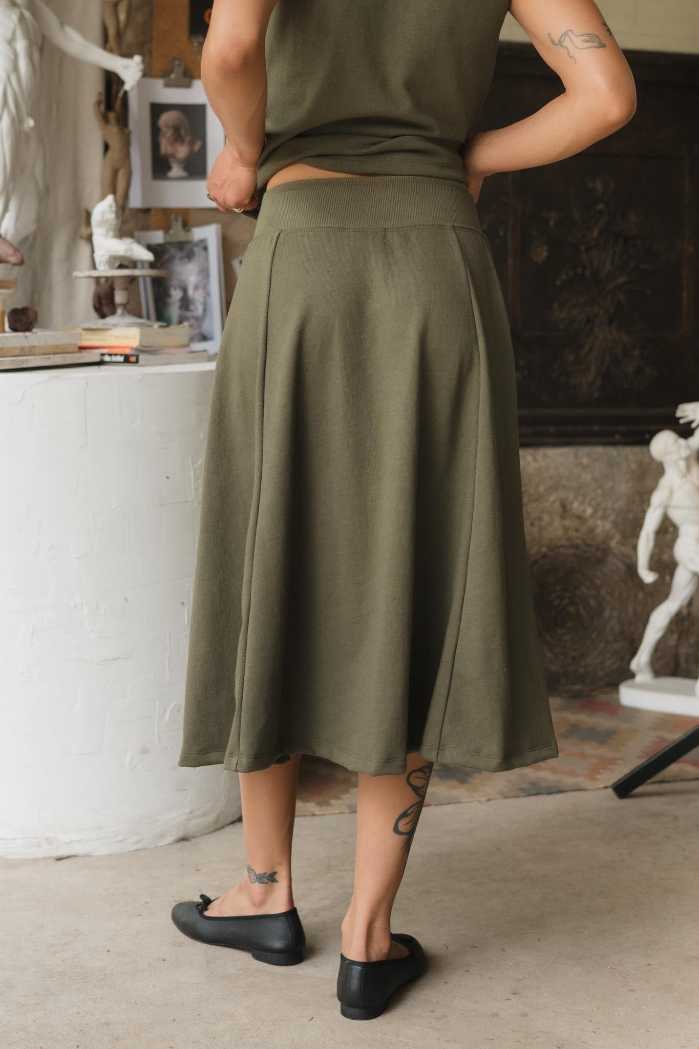 Muse Skirt in Patina