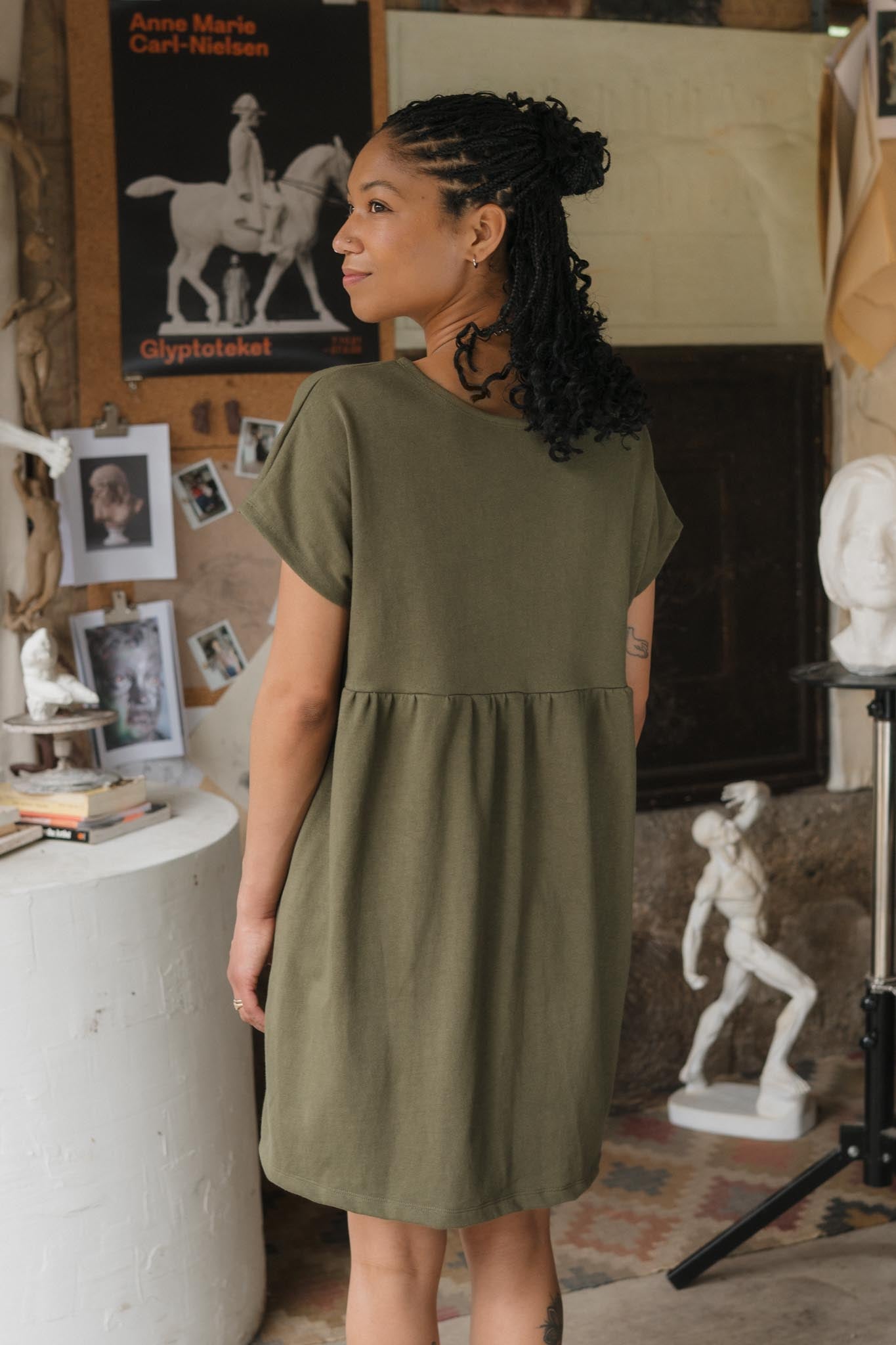 Porch Dress in Patina