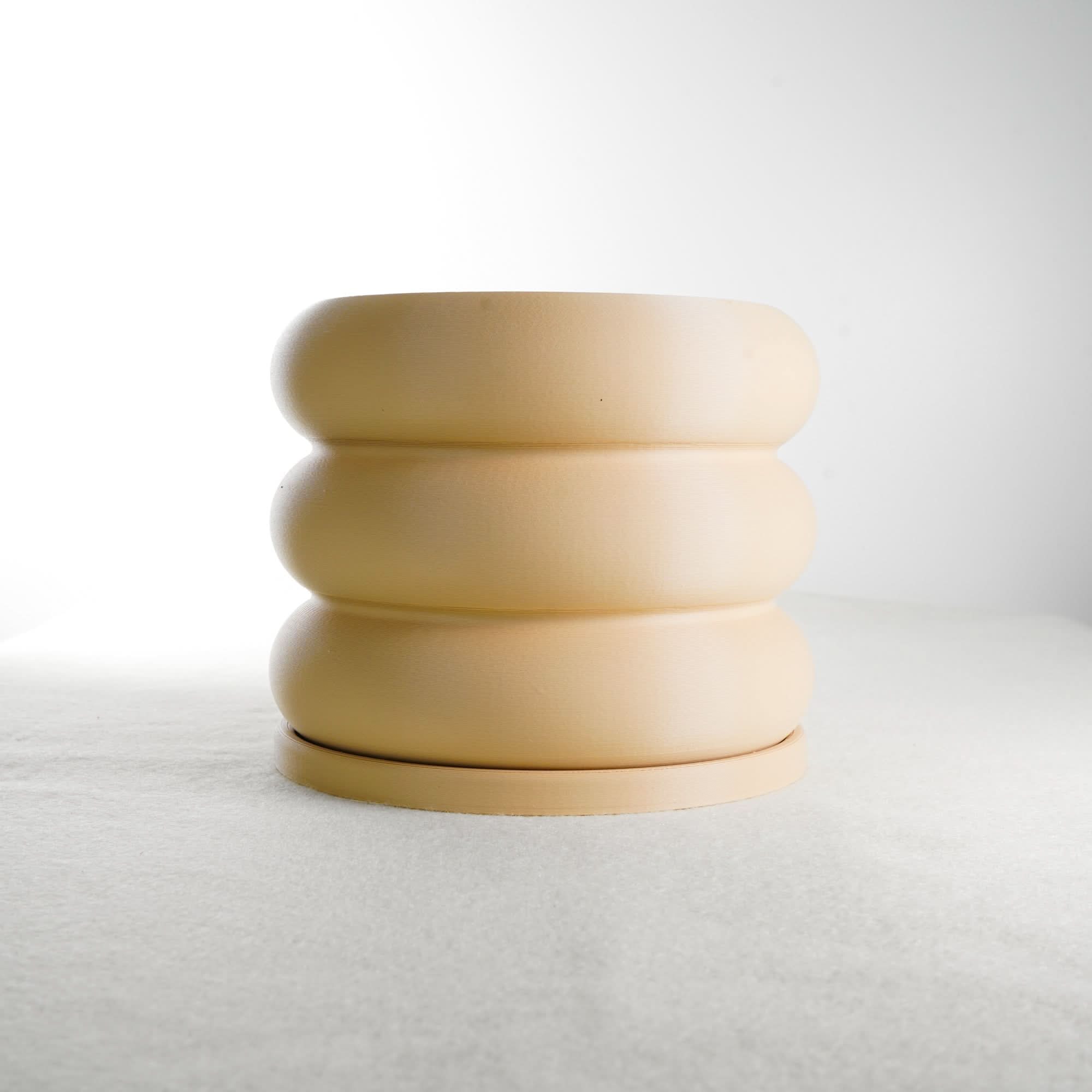 3 Inch Bubble Plant Pot With Drainage and Drip tray, Helps Prevent Root Rot and Provides Air Flow to Plants Roots - My American Goods