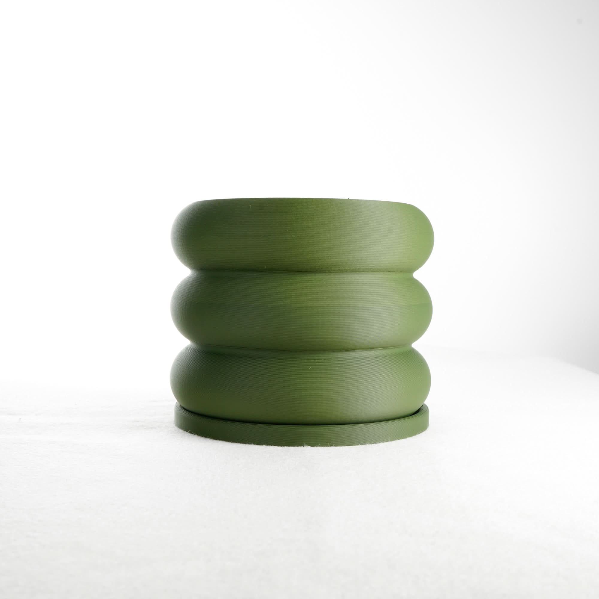 3 Inch Bubble Plant Pot With Drainage and Drip tray, Helps Prevent Root Rot and Provides Air Flow to Plants Roots - My American Goods