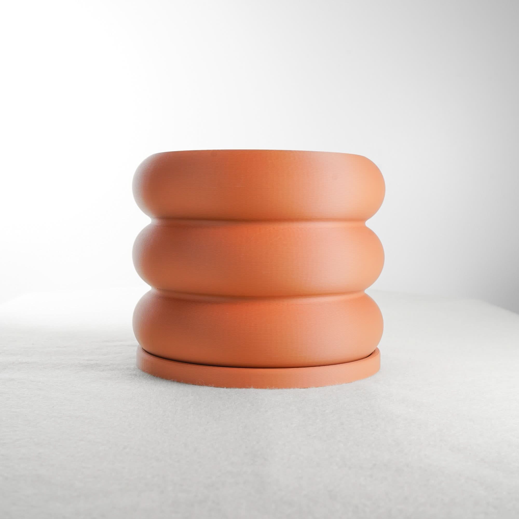 3 Inch Bubble Plant Pot With Drainage and Drip tray, Helps Prevent Root Rot and Provides Air Flow to Plants Roots - My American Goods