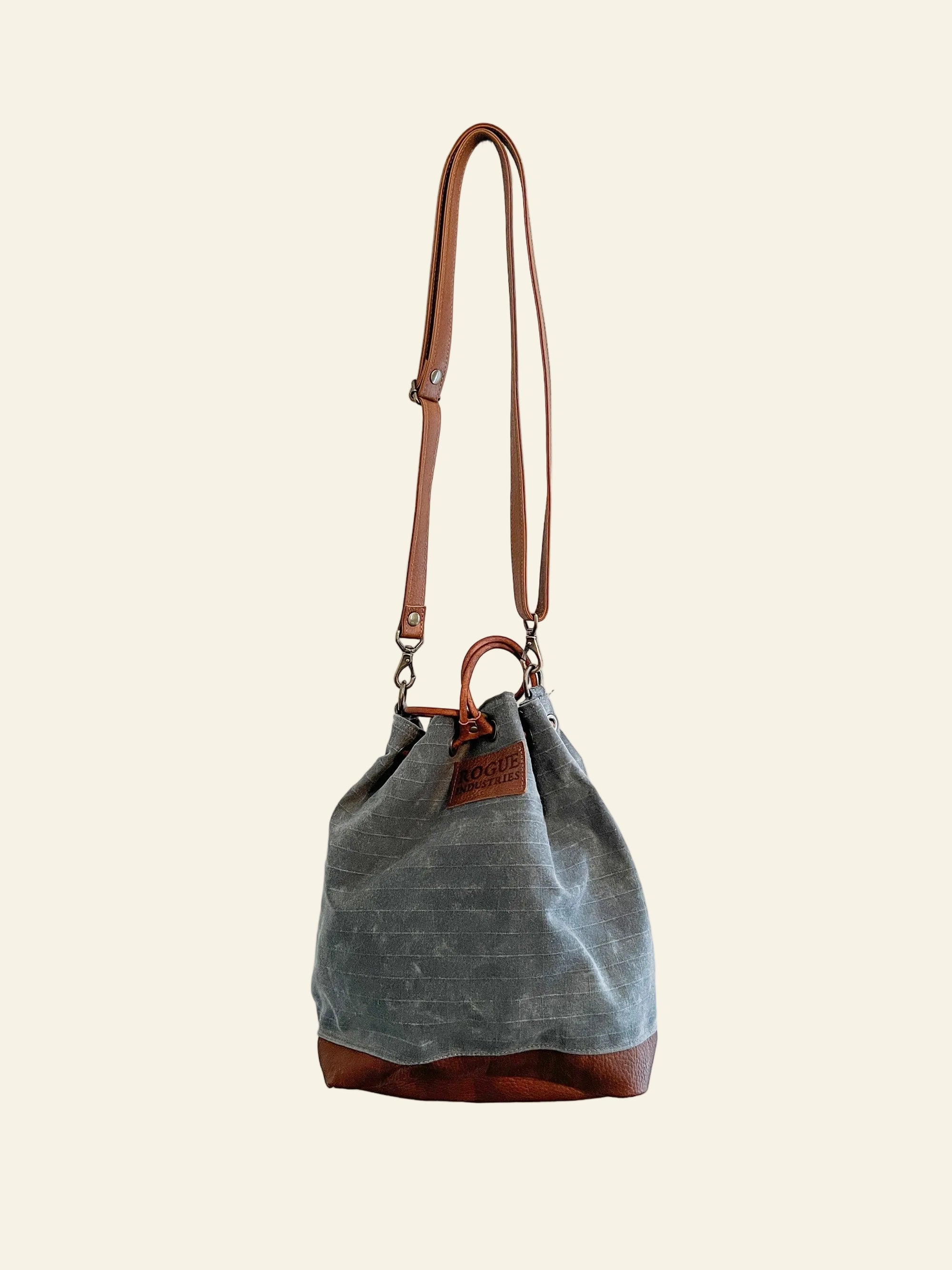 Rogue Industries Bag Gray Kennebunkport Bucket Bag