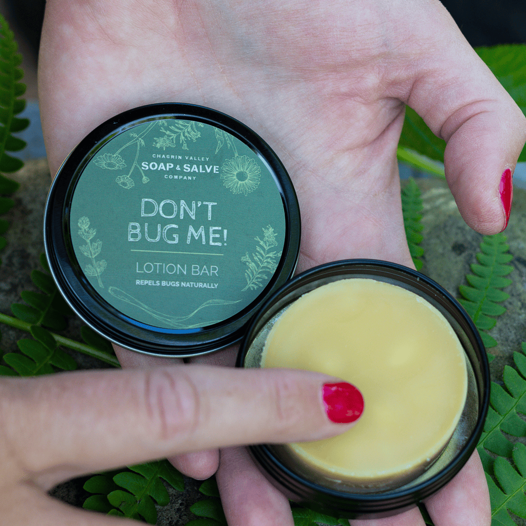 Chagrin Valley Soap & Salve Bug Repellent 1 oz Tin Lotion Bar: Don&
