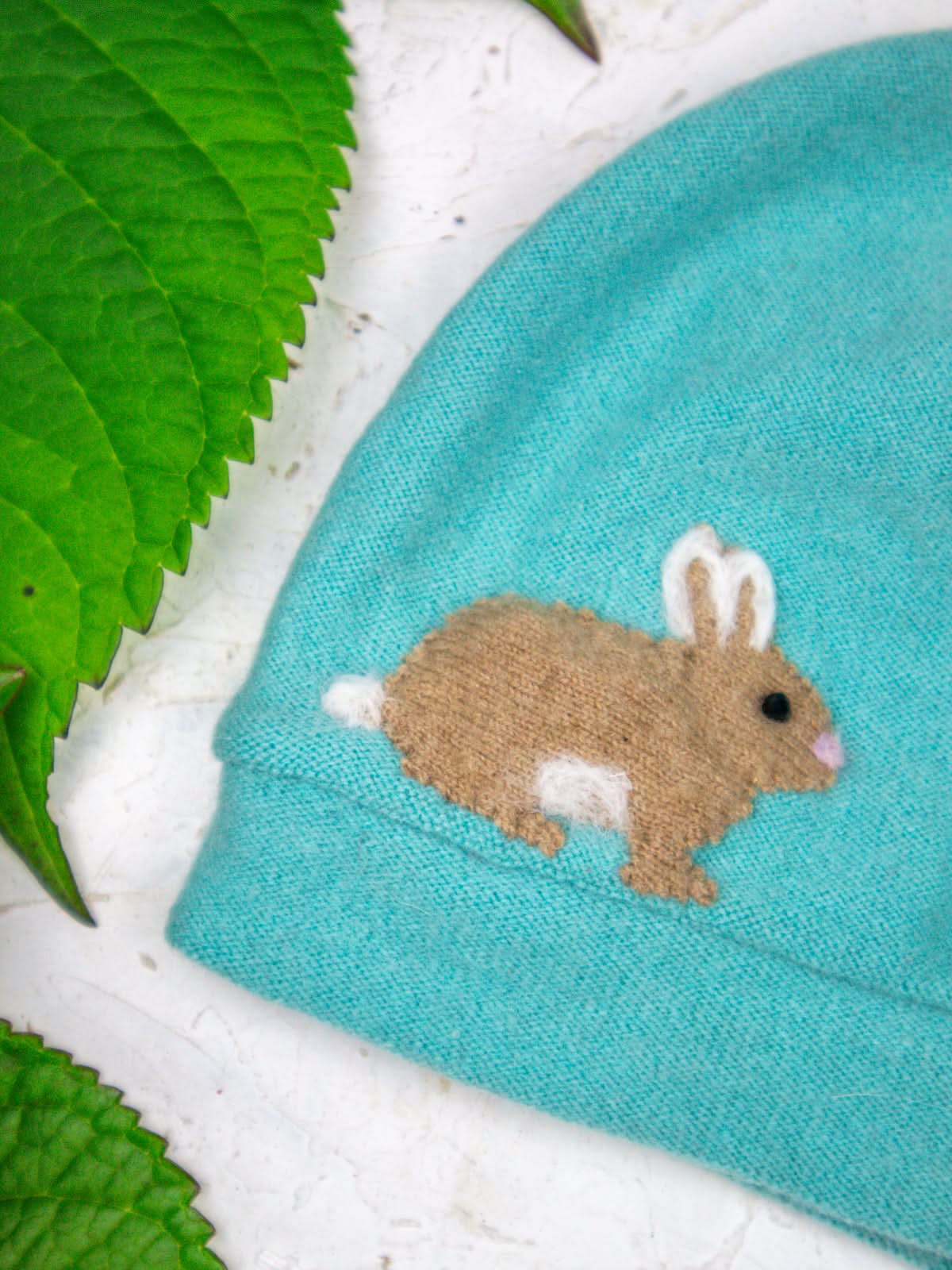 Bunny Cashmere Hat - Child - My American Goods