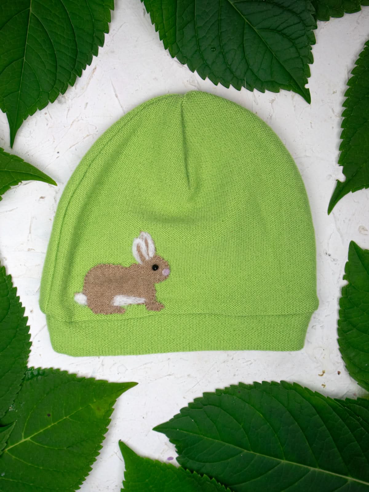 Bunny Cashmere Hat - Toddler - My American Goods
