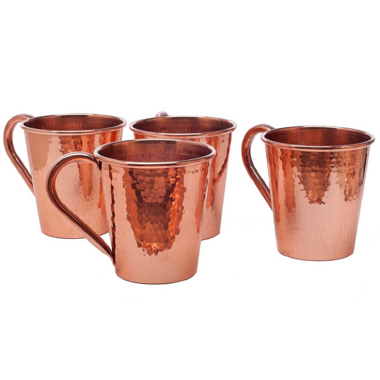 Sertodo Cups Solid Copper Mule Mug, Copper Handle, 12 oz