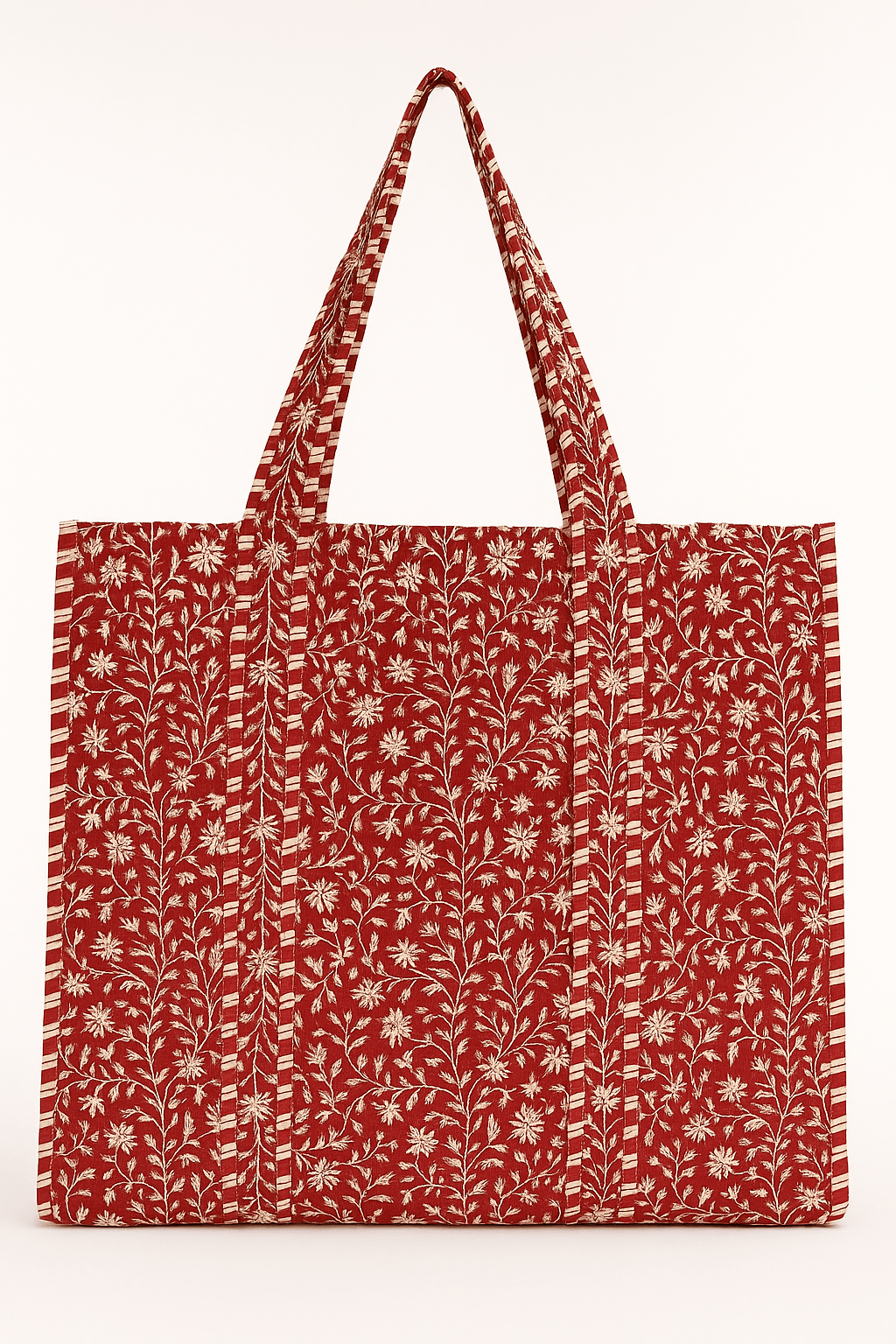 Crimson Bloom Tote - My American Goods