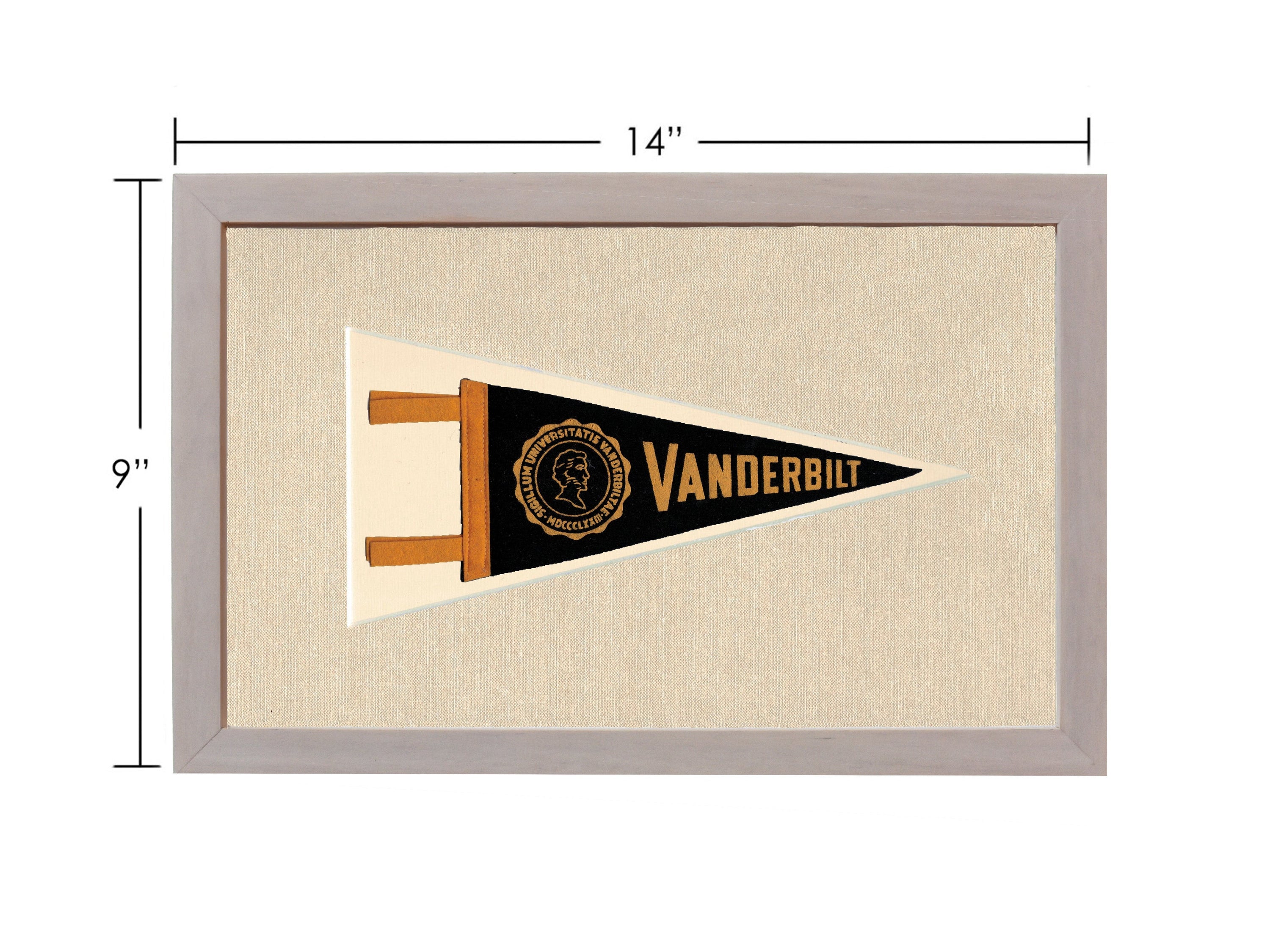 Vintage Vanderbilt University Pennant