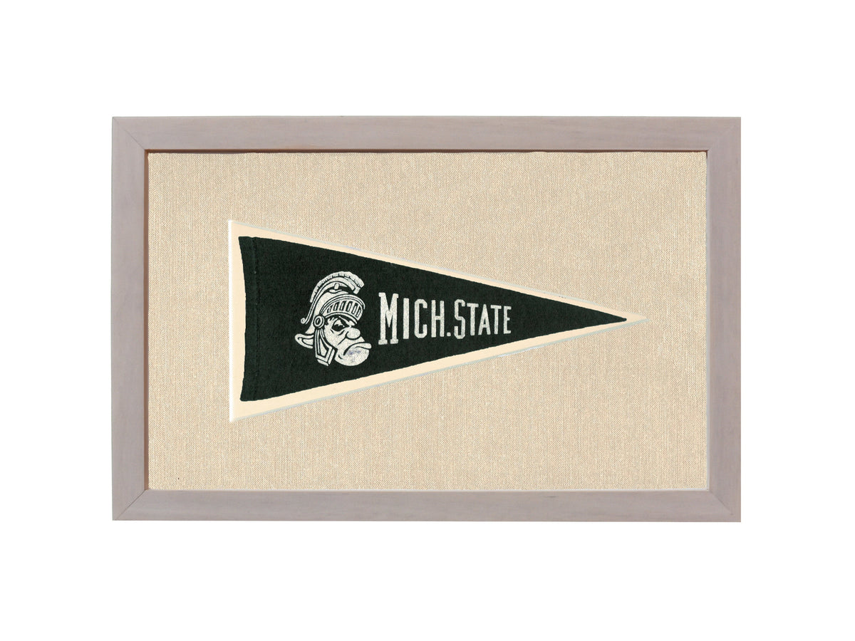 Vintage Michigan State Pennant