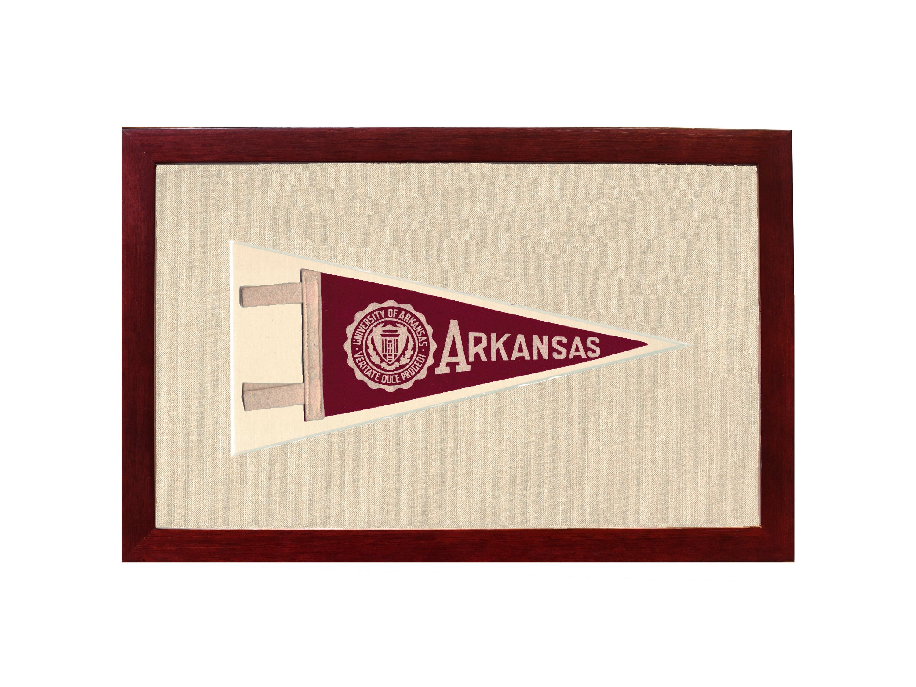 Vintage University of Arkansas Pennant