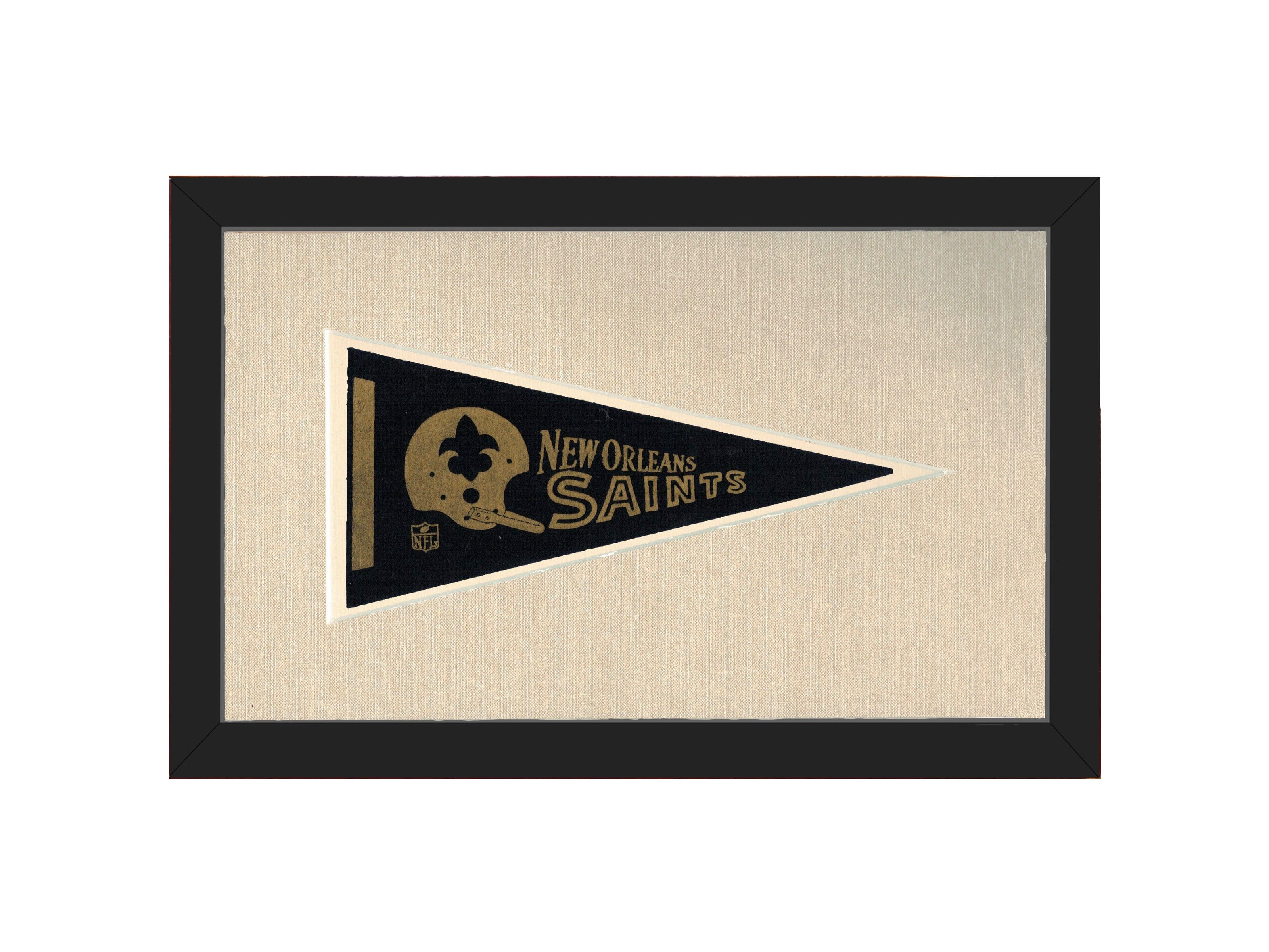 Vintage New Orleans Saints Pennant