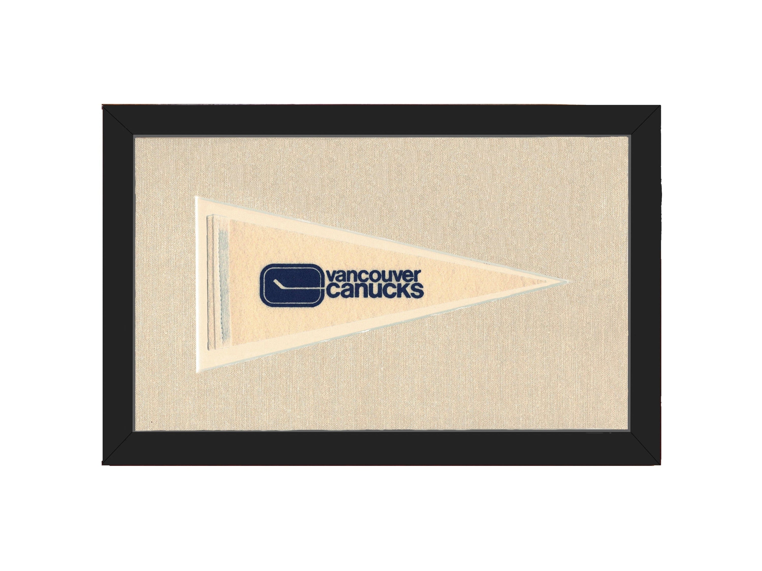 Americana Memories Vintage Pennants and Memorabilia Vintage Vancouver Canucks Pennant