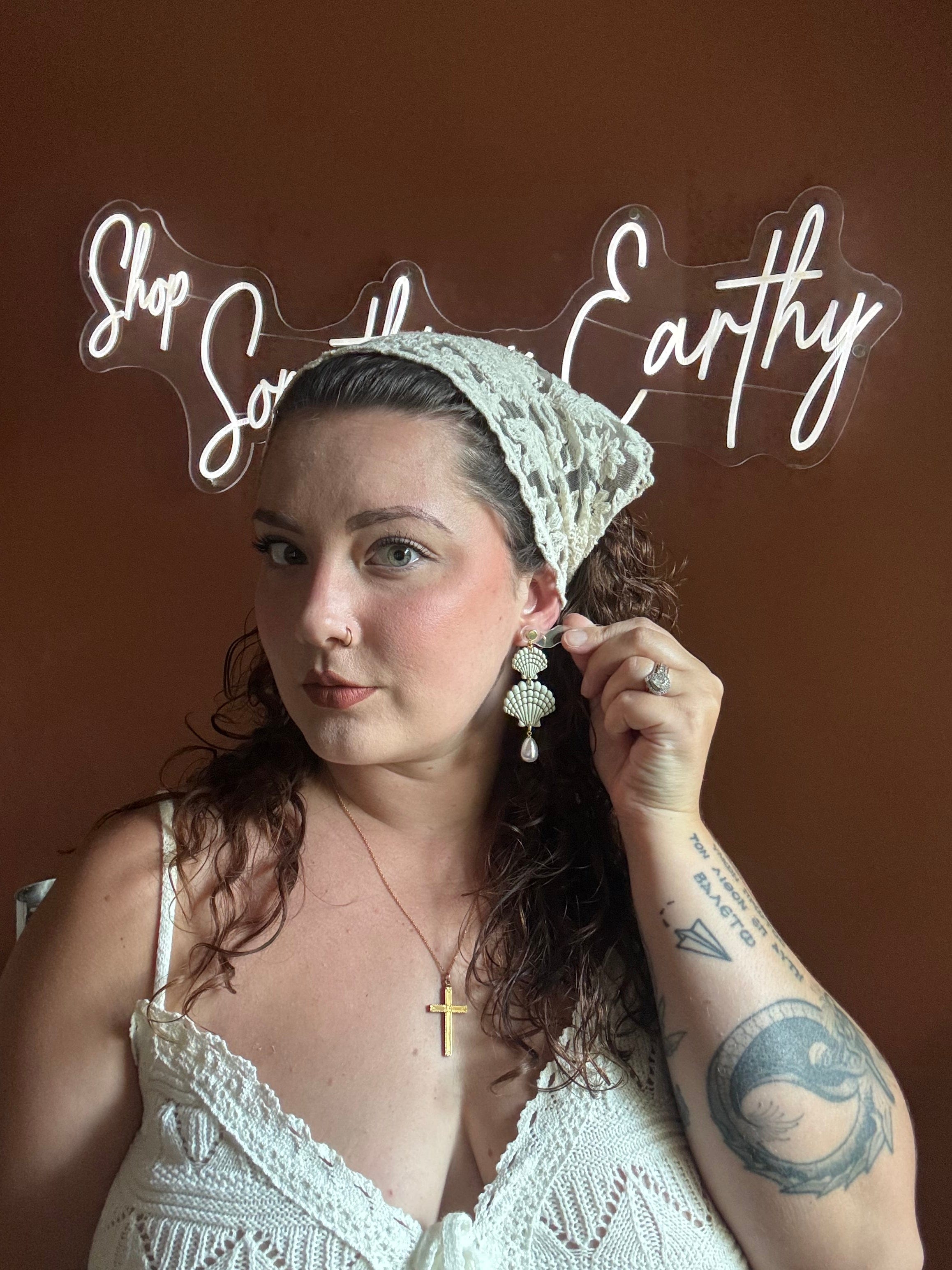 Shop Something Earthy Shelley, in Seafoam