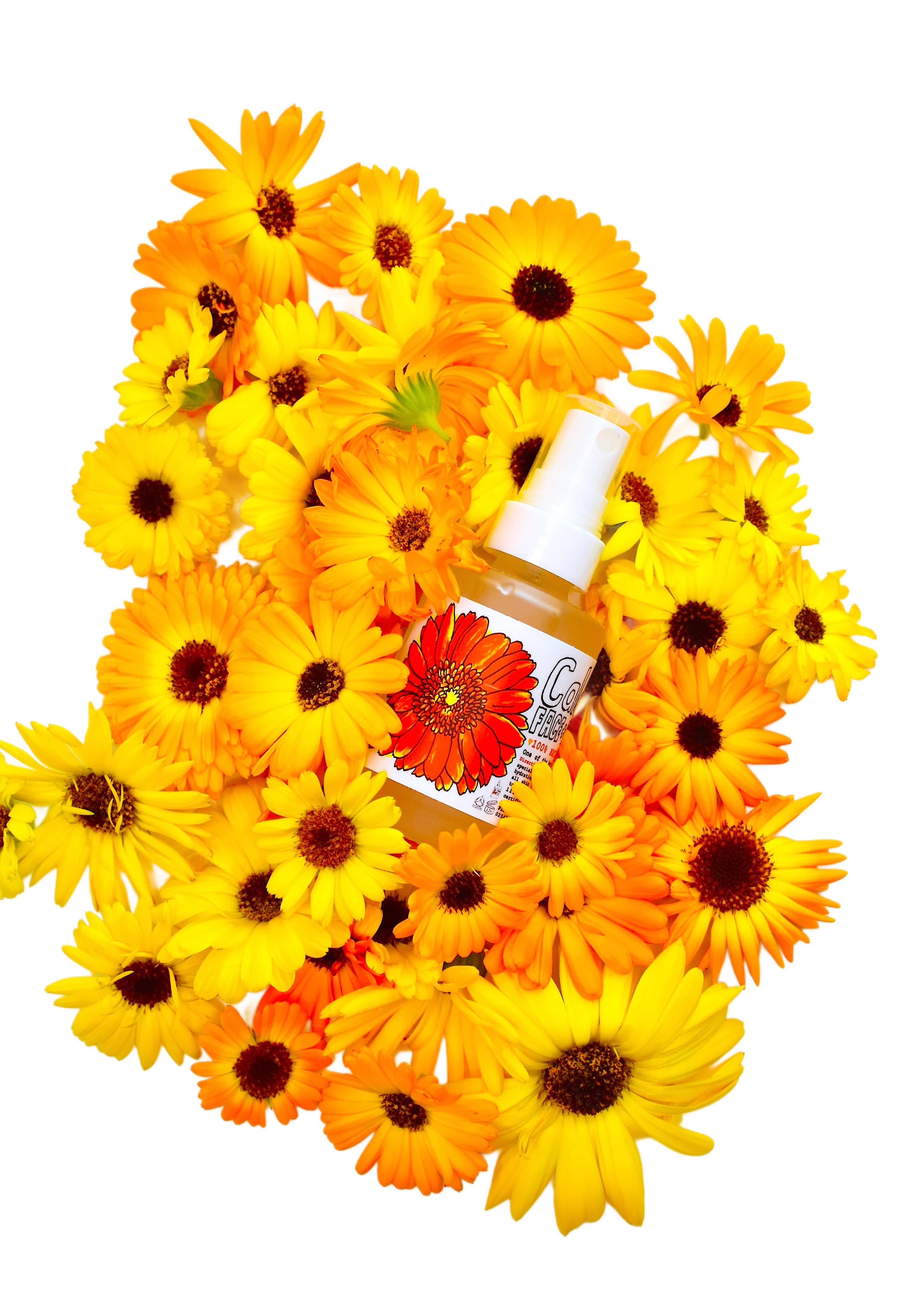 plant makeup Calendula Face + Body Mist