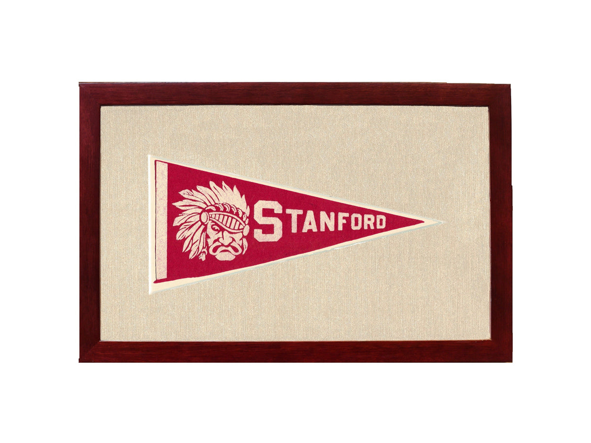 Americana Memories Vintage Pennants and Memorabilia Vintage Stanford University Pennant