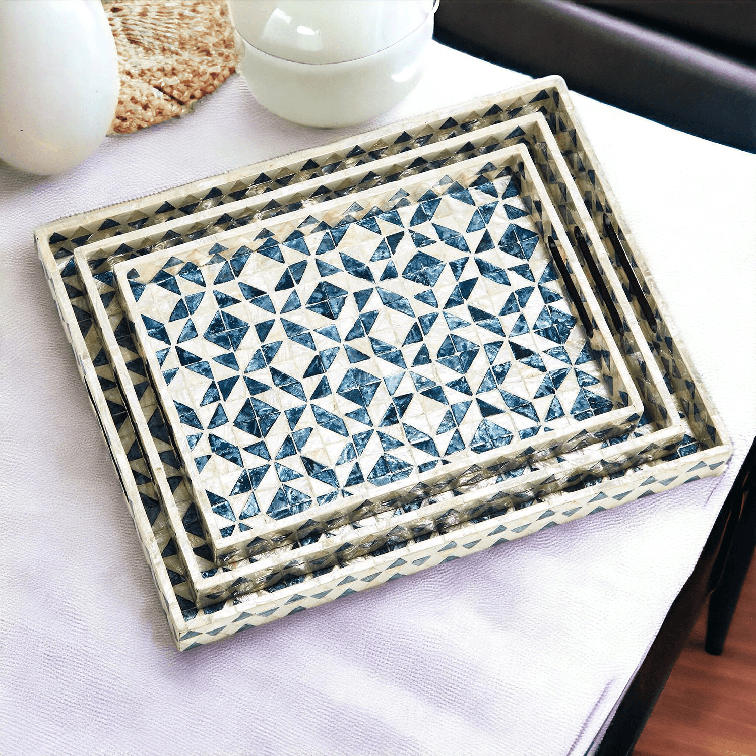 Gia Roma kitchen Daphne Pearl Trays