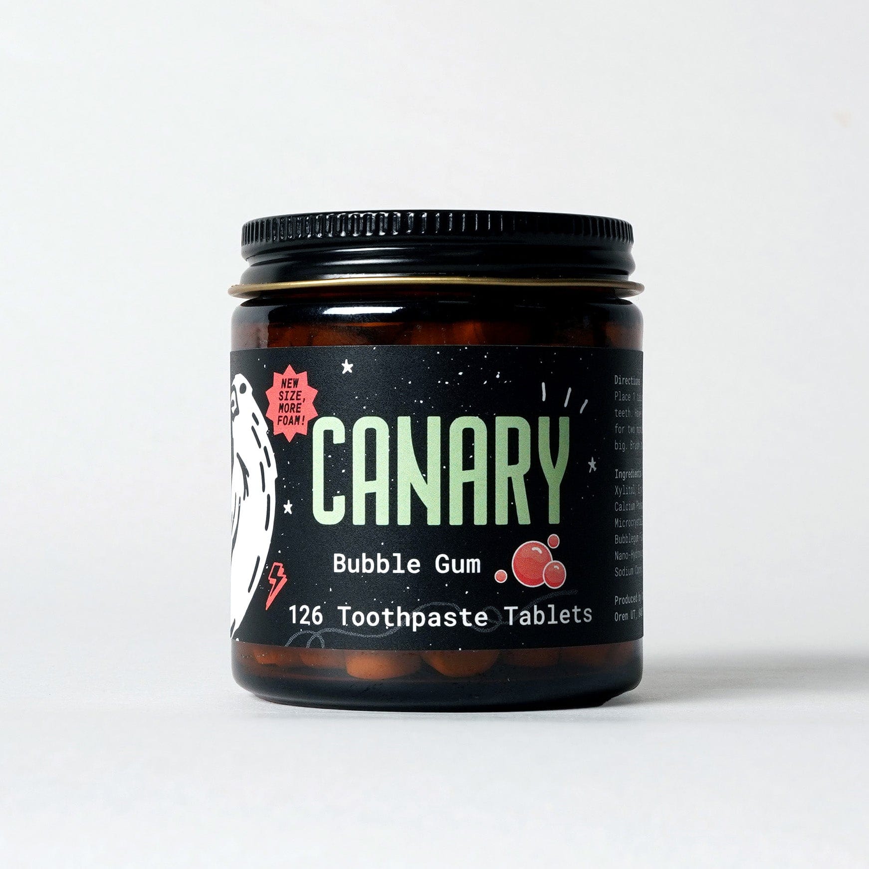 Canary Toothpaste Tablets Bubble Gum Toothpaste Tablets