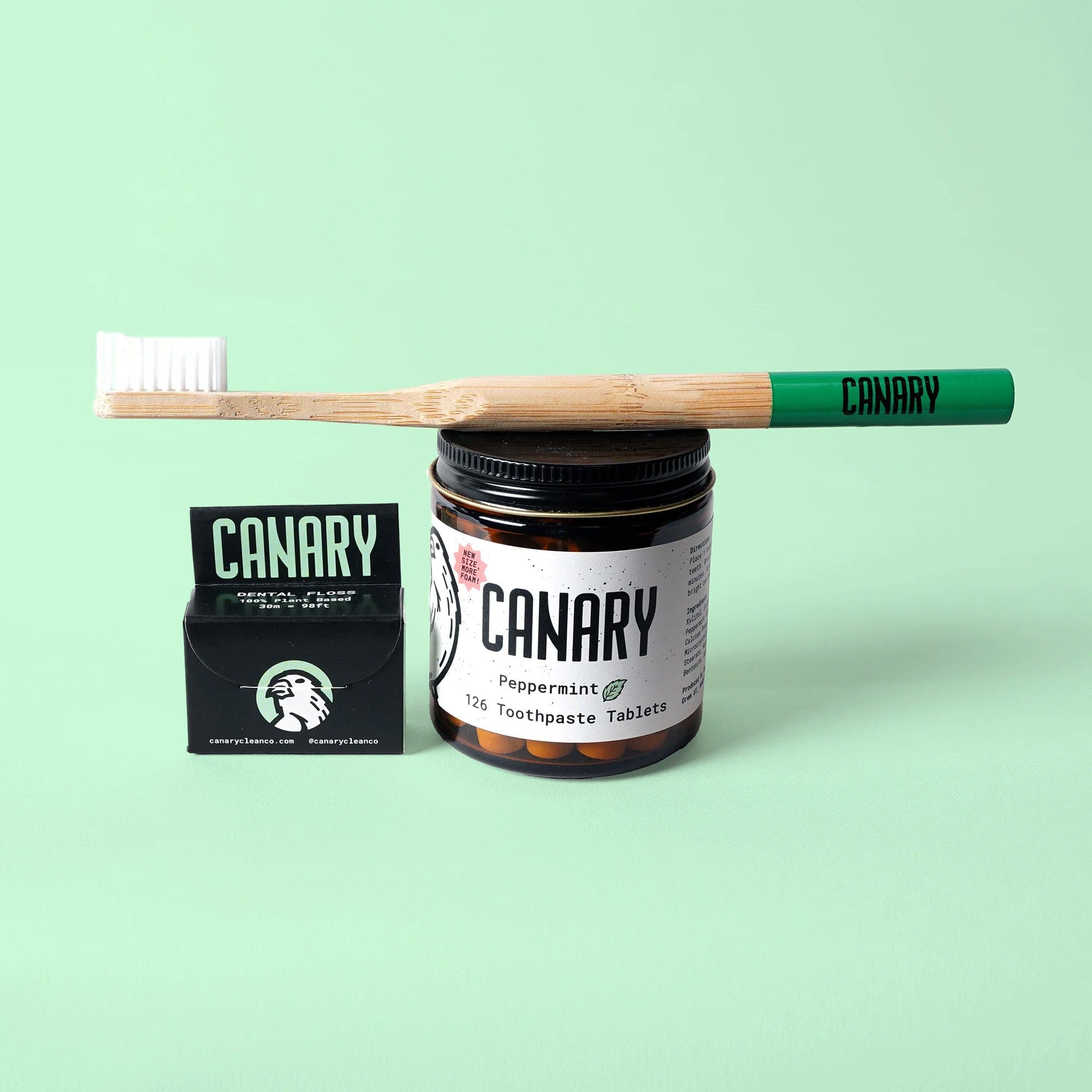 Canary Bundle Peppermint Oral Care Basics Bundle