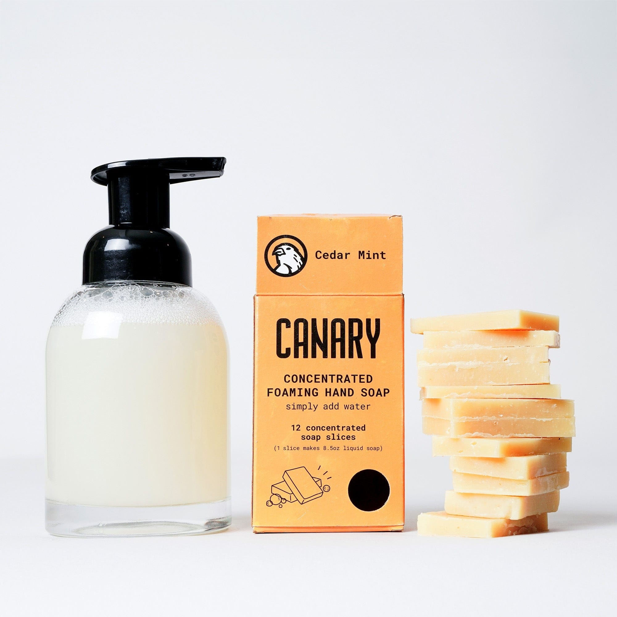 Canary Hand Soap Cedar Mint Concentrated Hand Soap Refill Bars