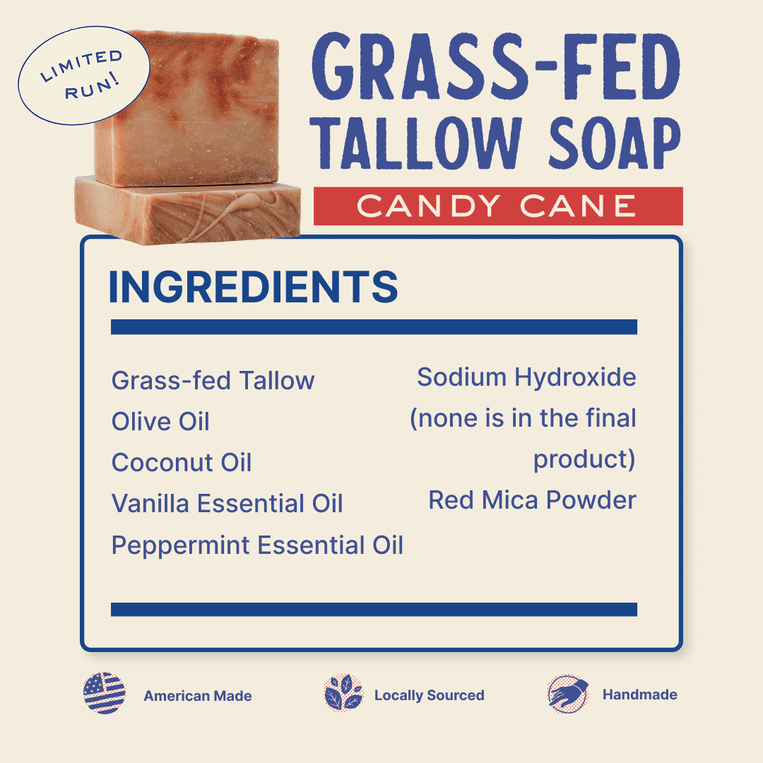 Papabear Grass-Fed Tallow Soap (2 Pack)