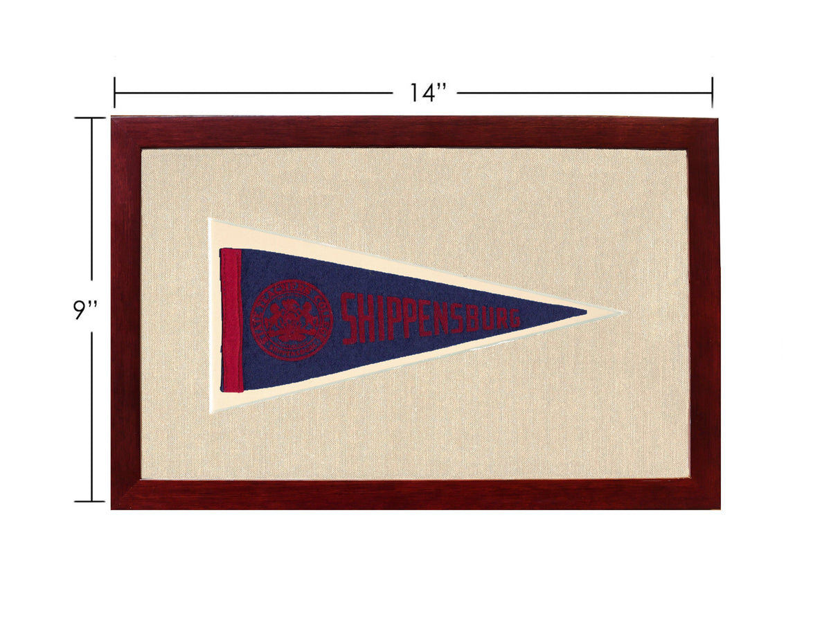 Vintage Shippensburg College Pennant
