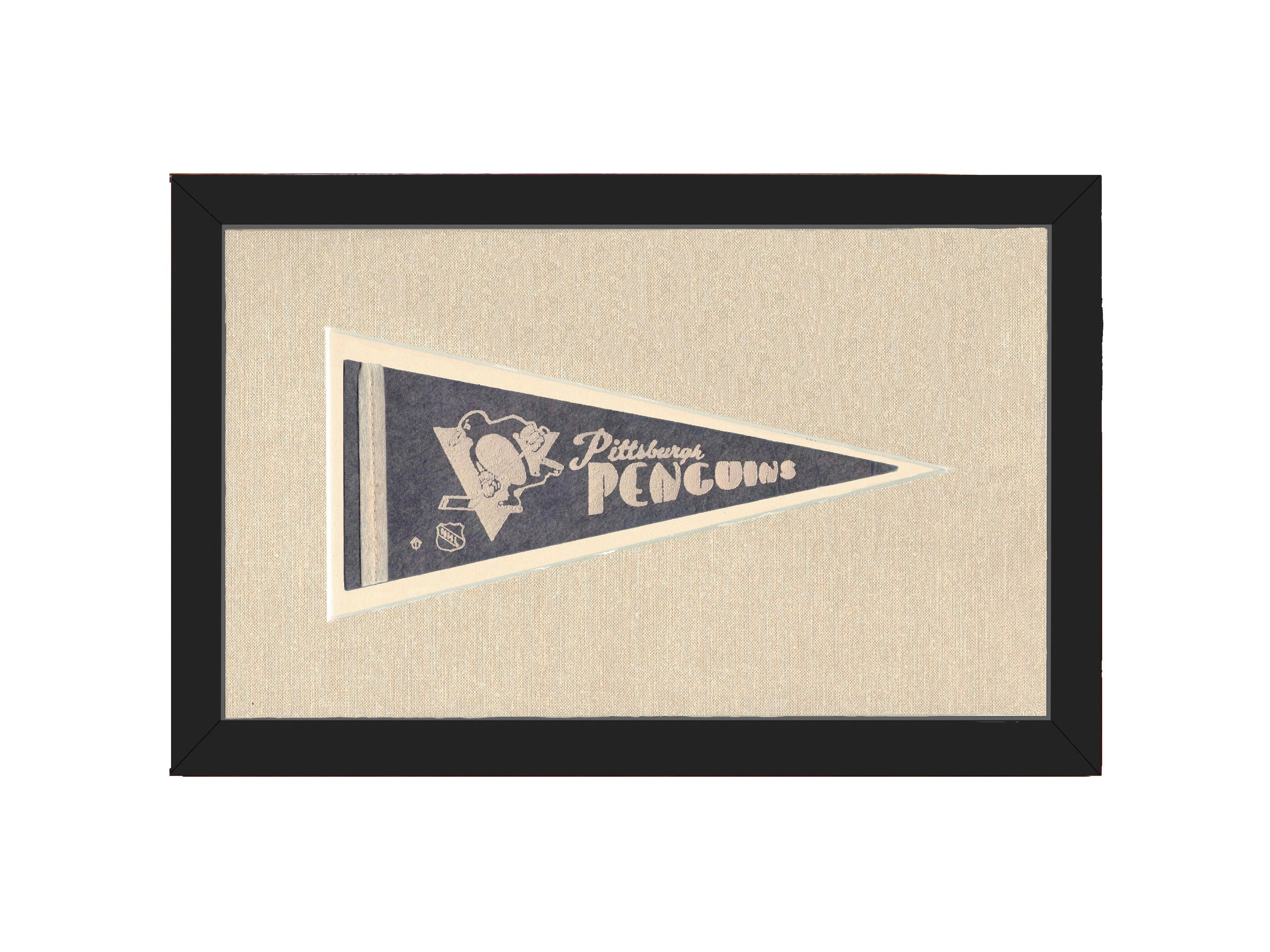 Americana Memories Vintage Pennants and Memorabilia Vintage Pittsburgh Penguins Pennant