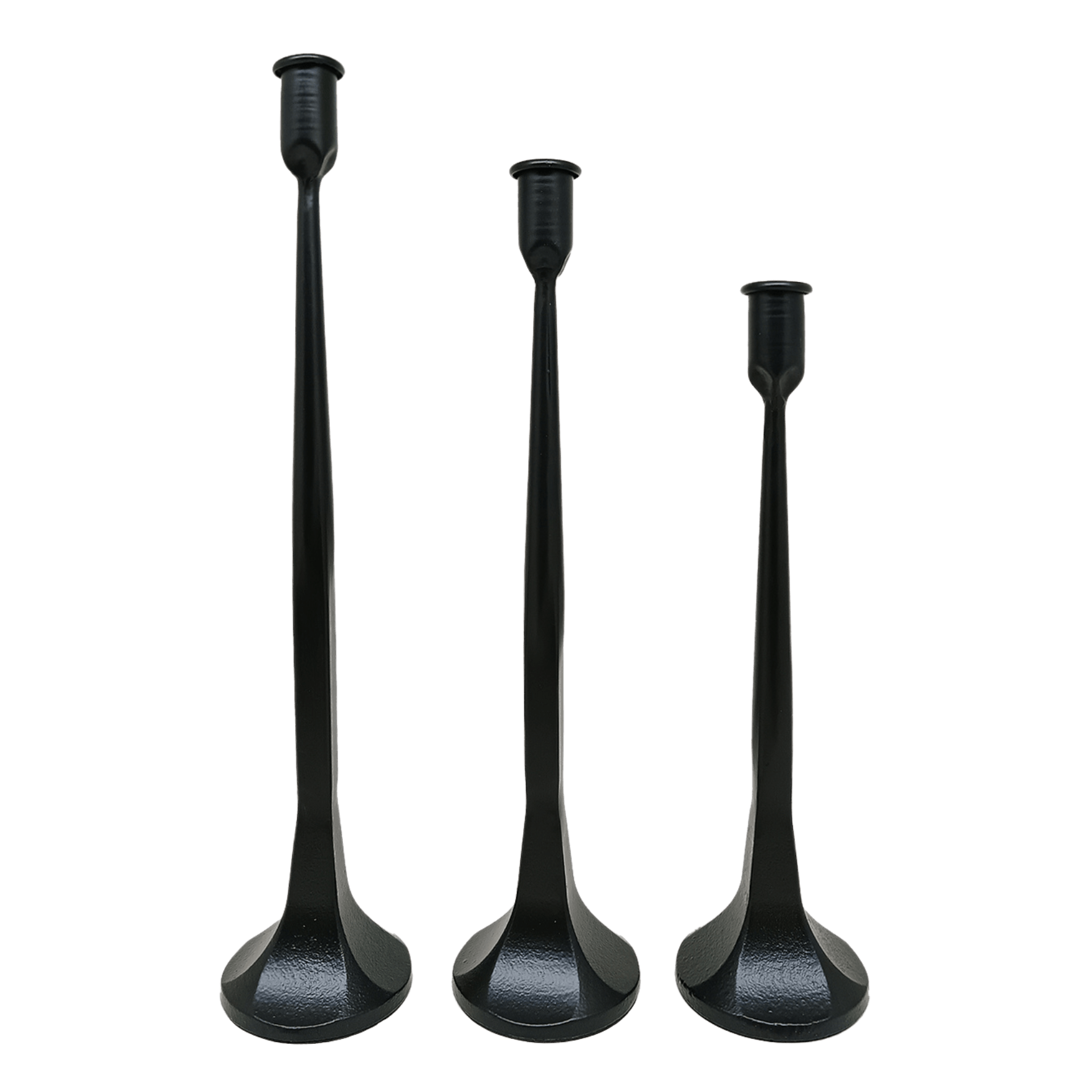 Cast Iron Taper Candle Holders - My American Goods