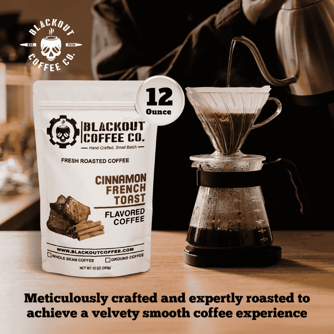 Blackout Coffee Co Coffee Cinnamon French Toast Flavored Coffee