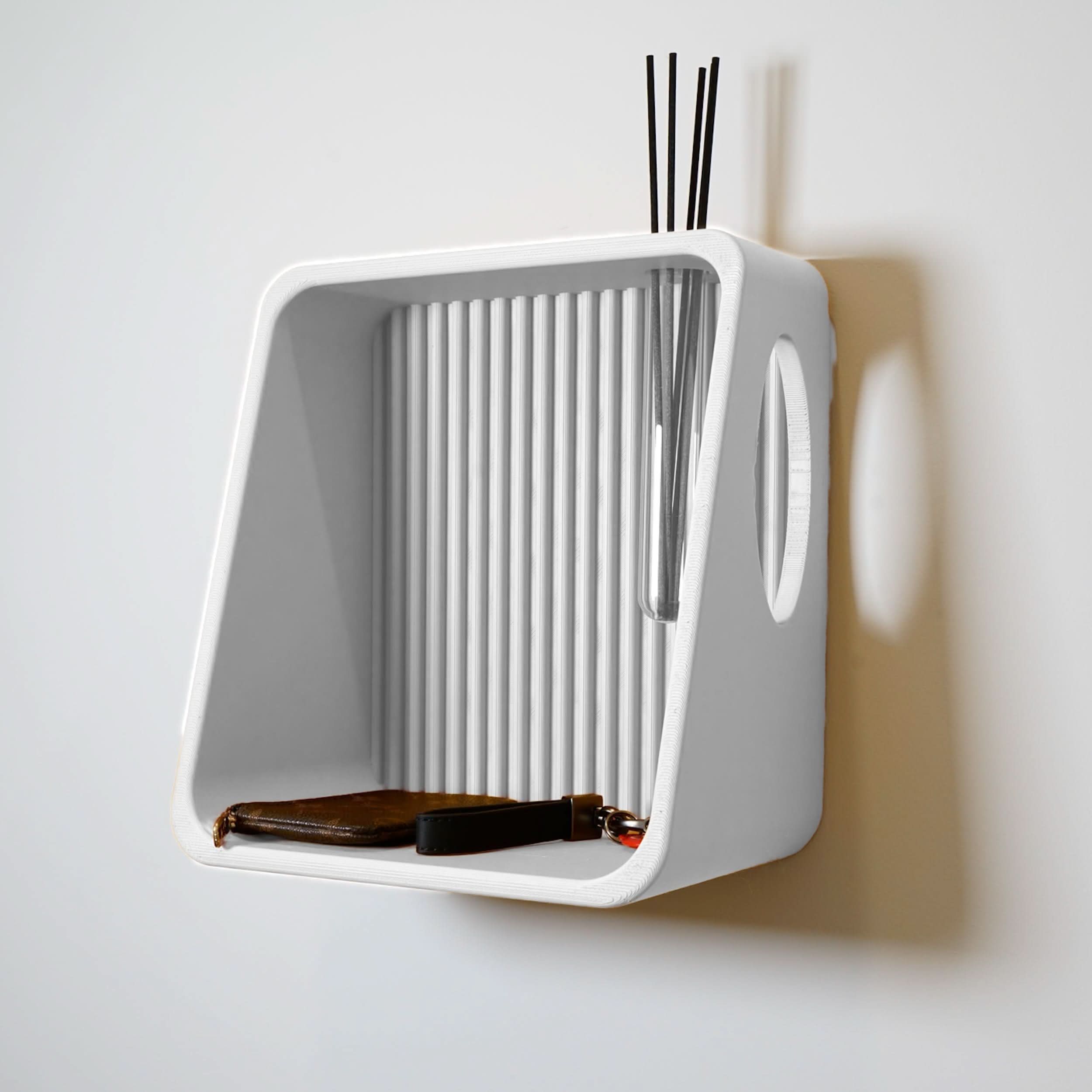 Modern Floating Wall Shelf, Propagation or Reed Diffuser - My American Goods