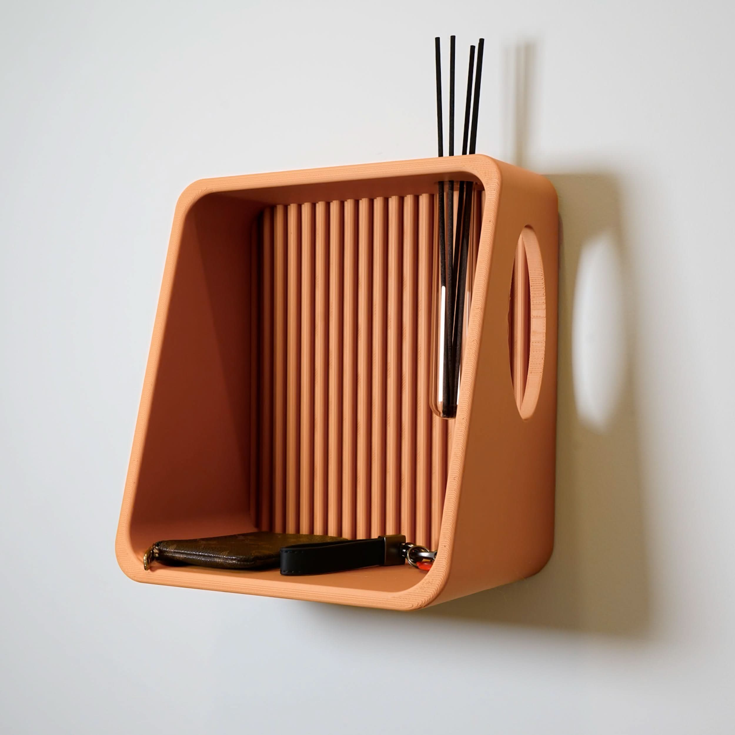 Modern Floating Wall Shelf, Propagation or Reed Diffuser - My American Goods