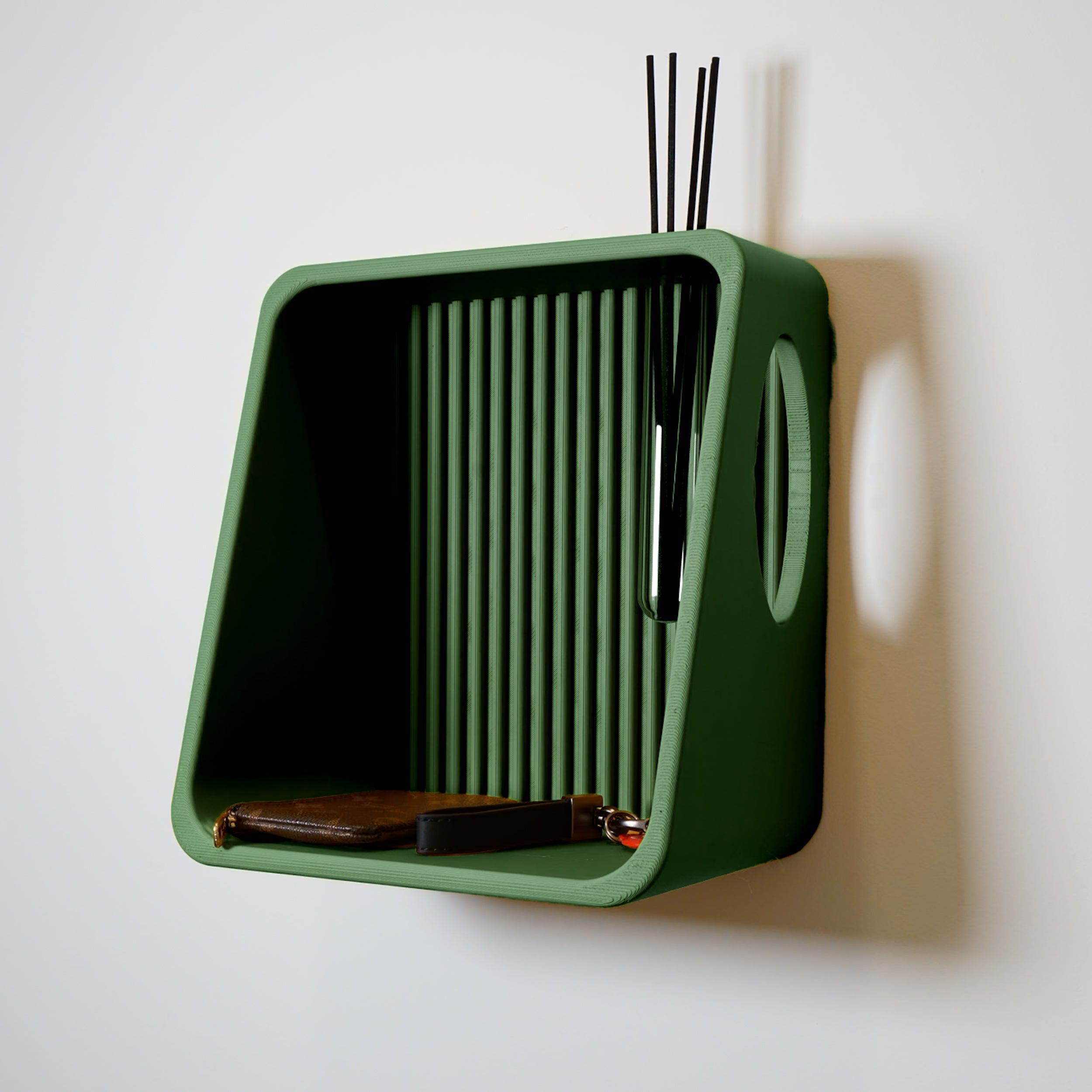 Modern Floating Wall Shelf, Propagation or Reed Diffuser - My American Goods