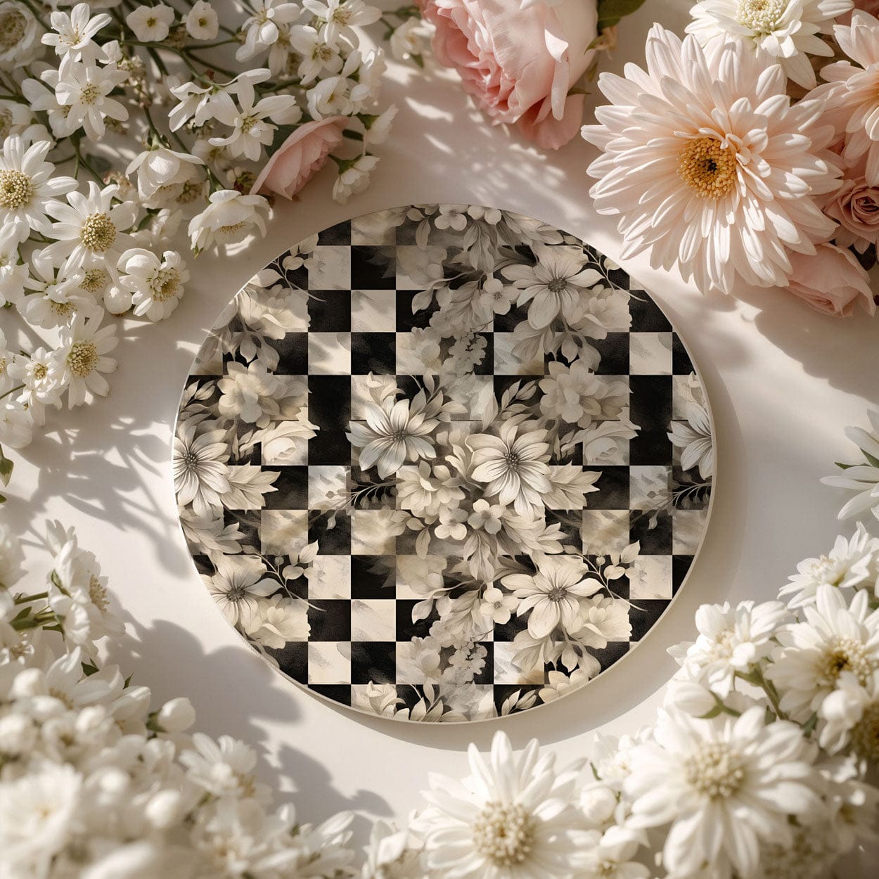Gia Roma Coaster Courtly Check Coasters
