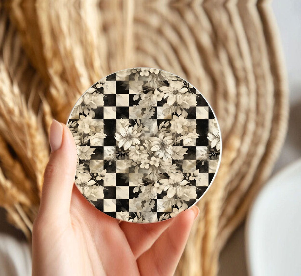 Gia Roma Coaster Courtly Check Coasters