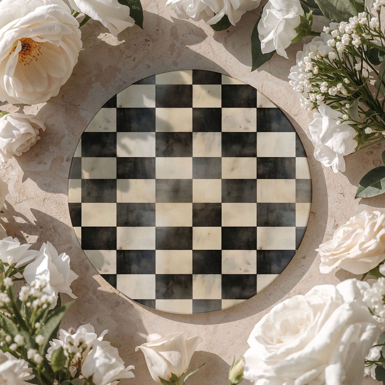 Gia Roma Coaster Courtly Check Coasters