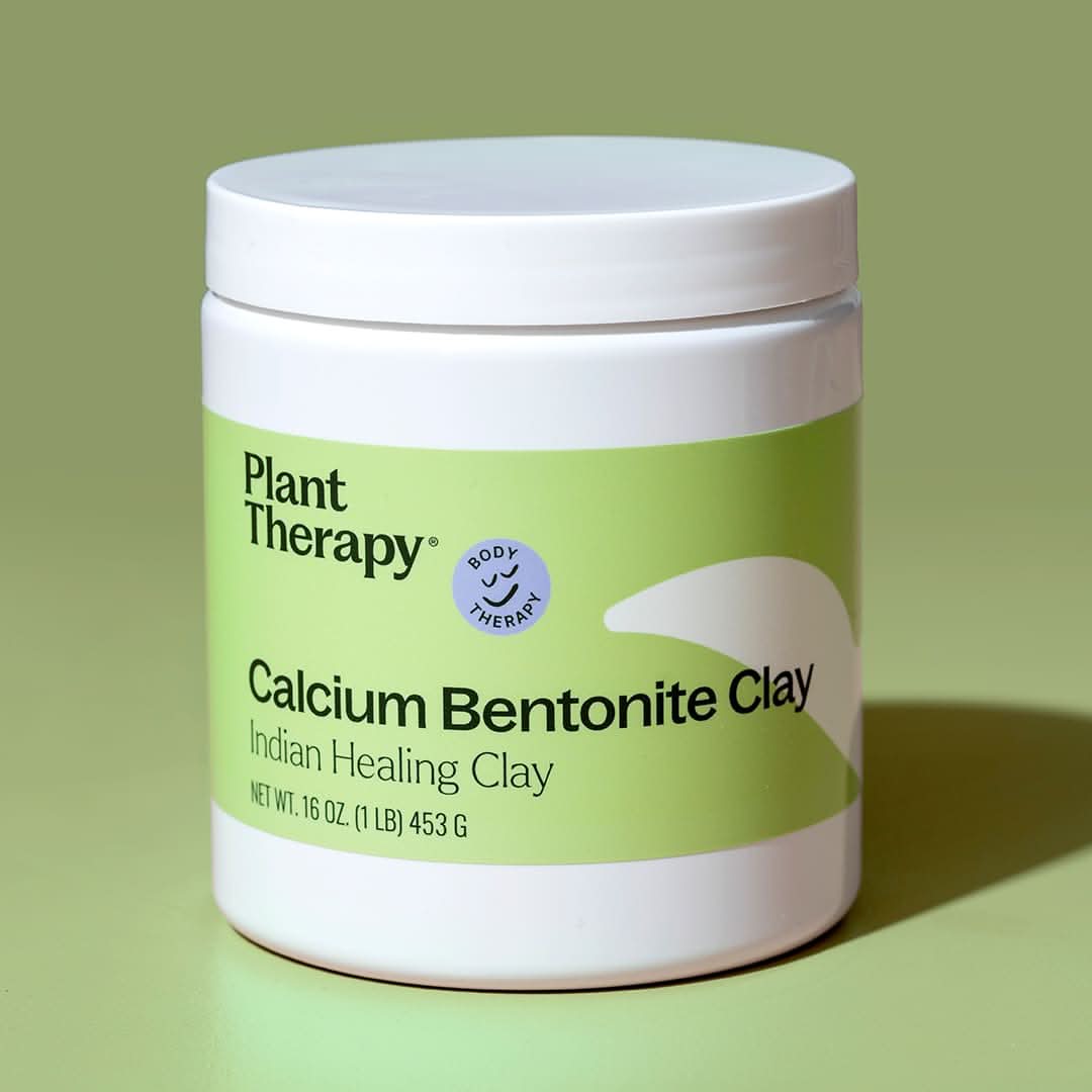 Plant Therapy Hair & Skin Care 16 oz Calcium Bentonite Clay 16 oz