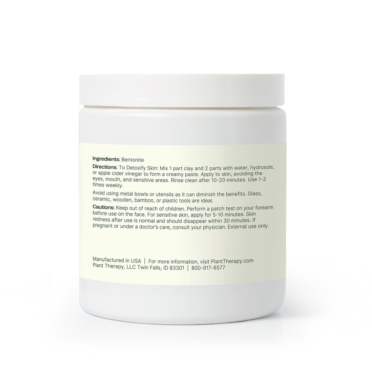 Calcium Bentonite Clay 16 oz