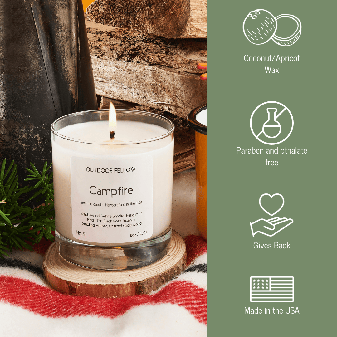Campfire Scented Candle - My American Goods