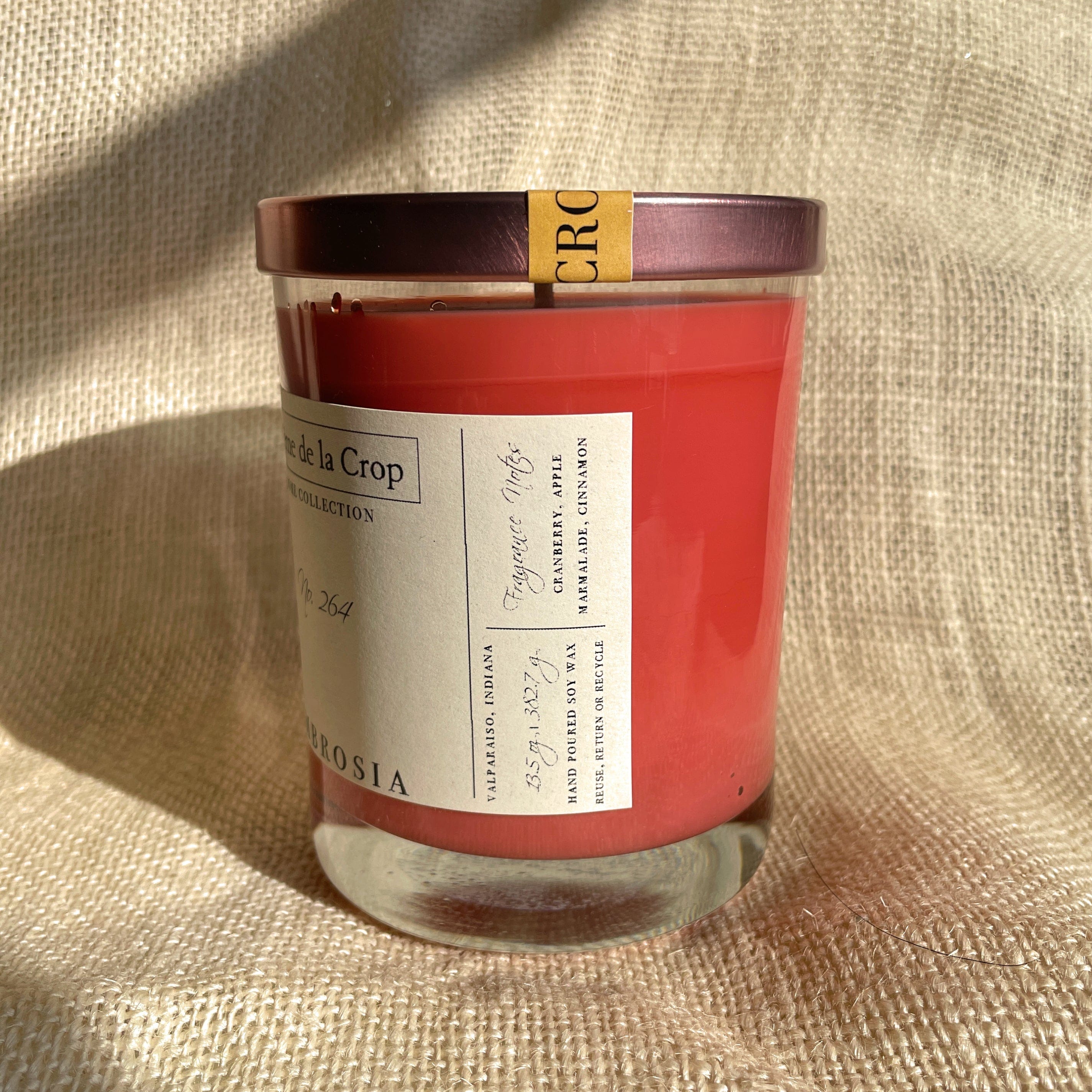 Soy Candle - Ambrosia - My American Goods