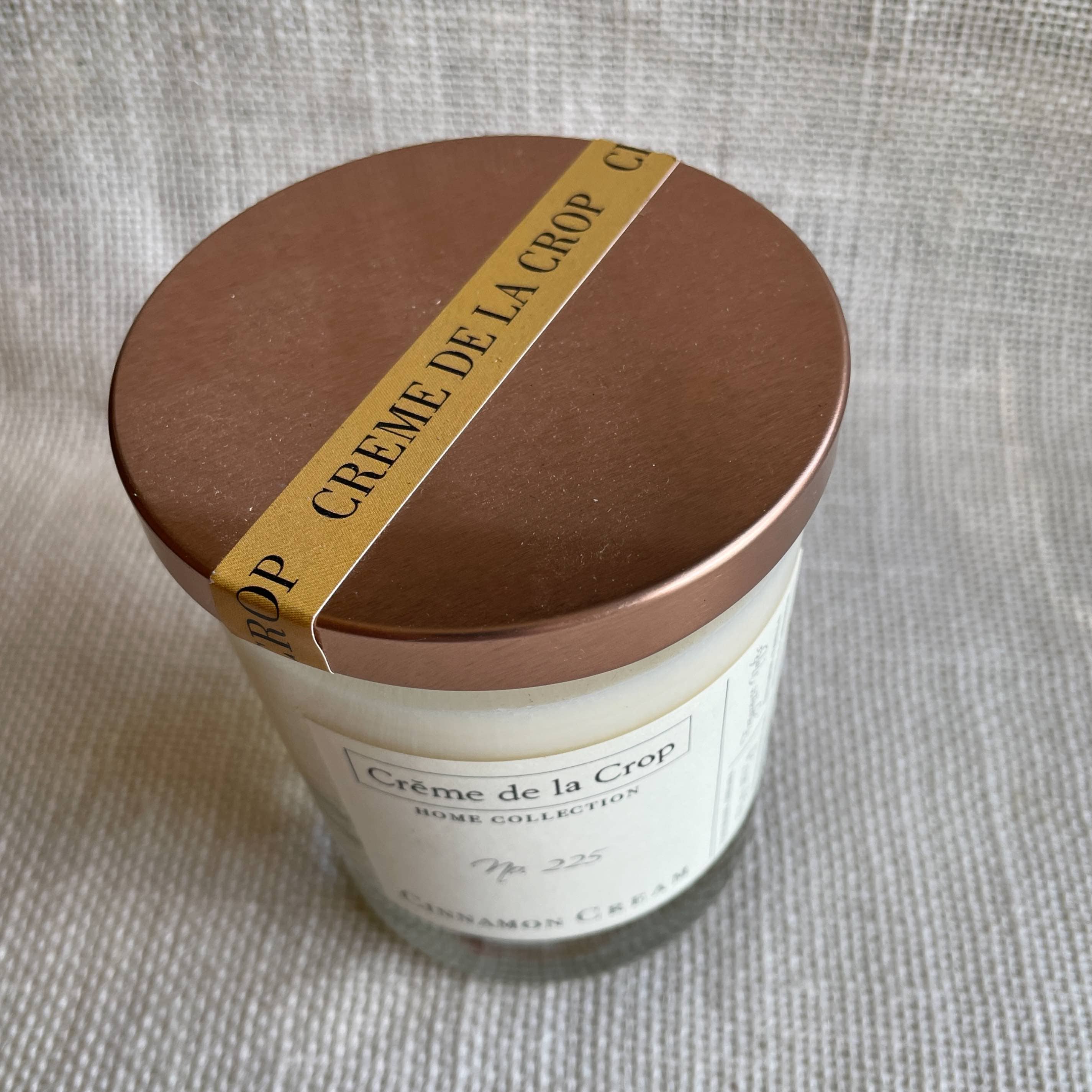 Creme de la Crop Candle - Hand Poured, Soy With Lid Soy Candle - Birch Run (Evergreen)