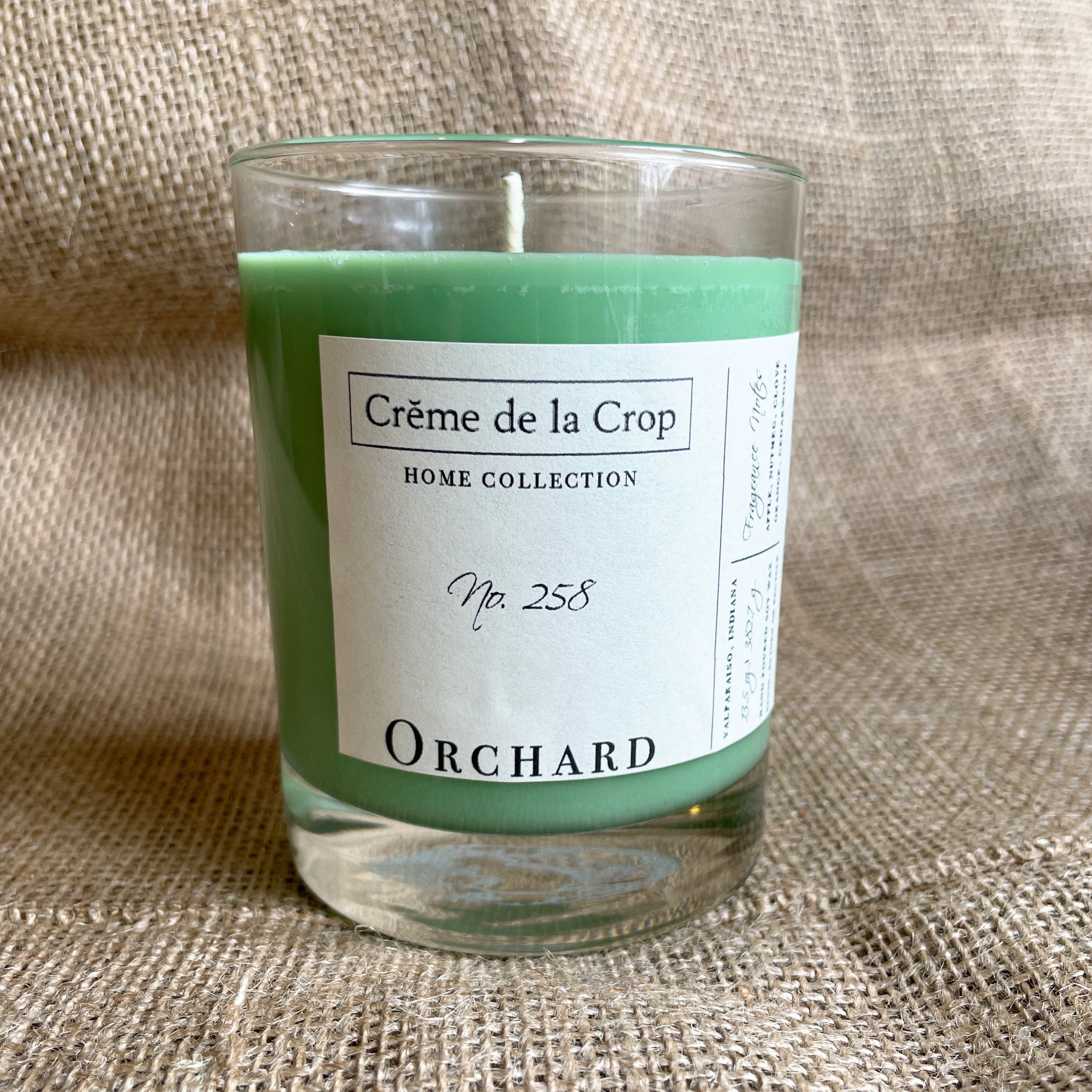 Creme de la Crop Soy Candle - Orchard (Crisp Apple) - My American Goods