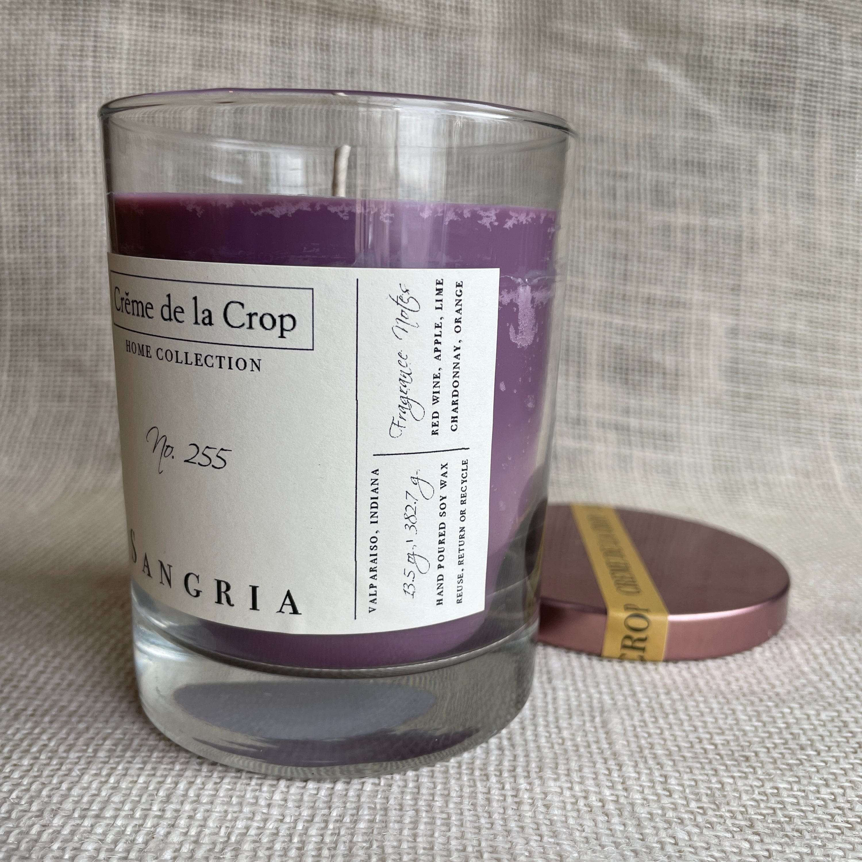Creme de la Crop Soy Candle - Sangria