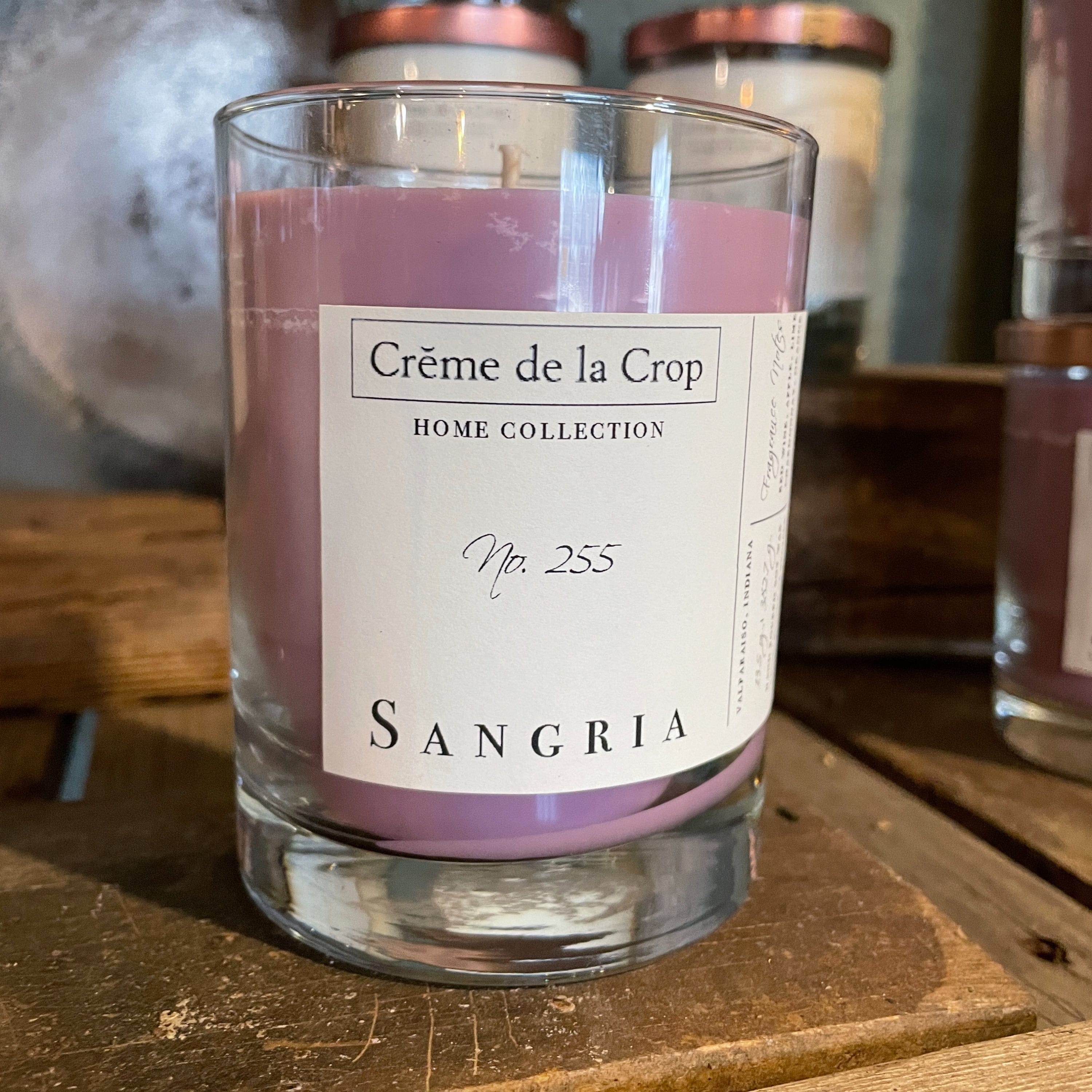 Creme de la Crop Soy Candle - Sangria