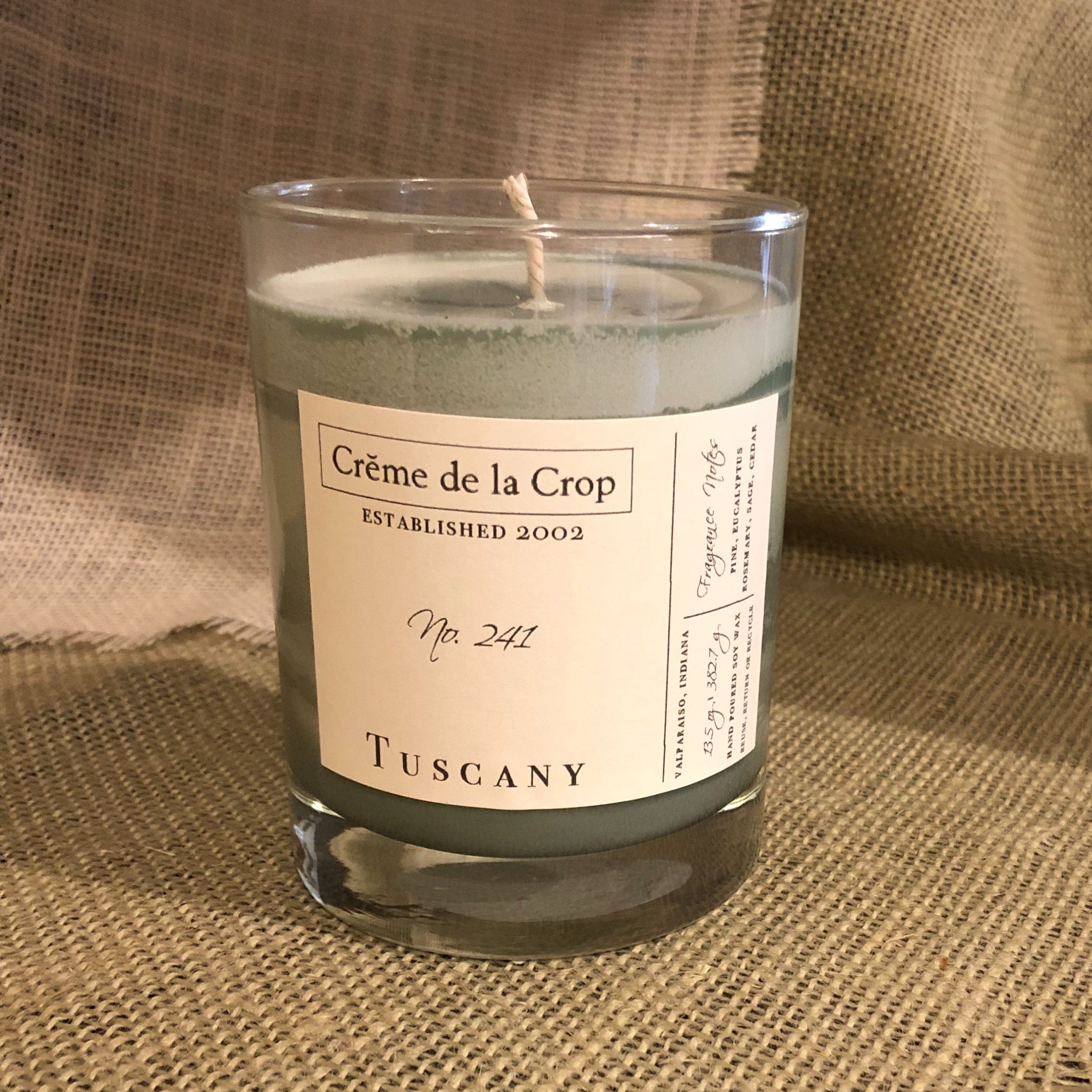 Soy Candle - Tuscany - My American Goods