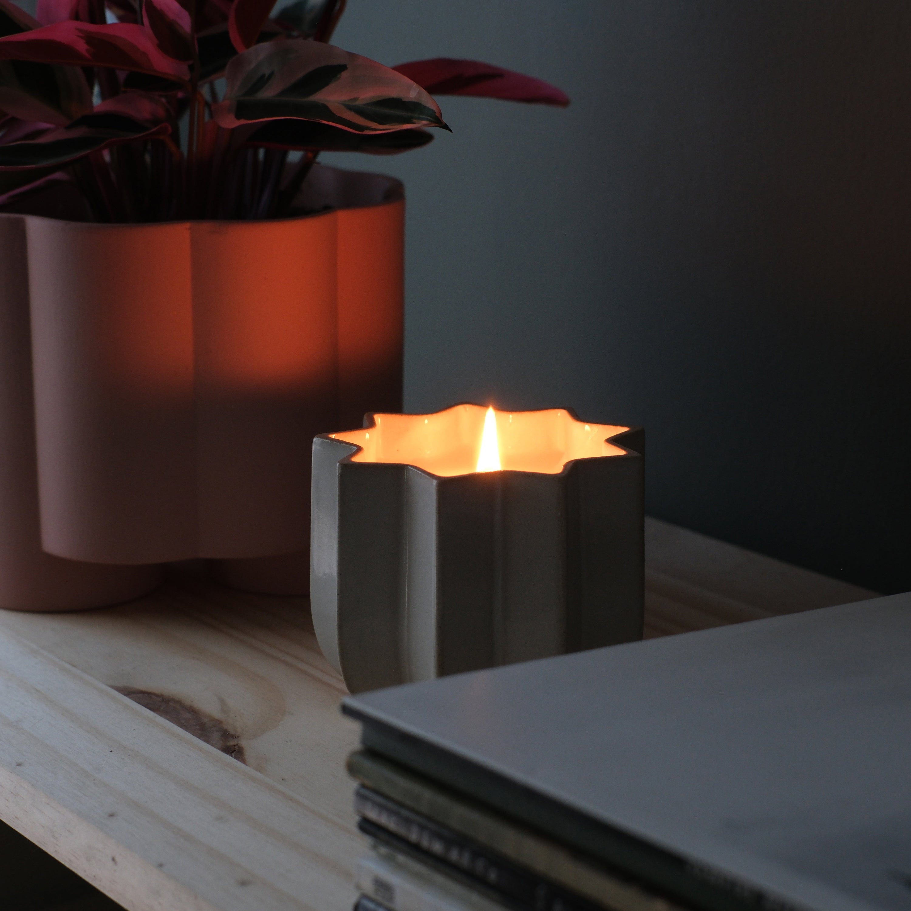 Misewell Pots & Planters Wrap Candle / Planter