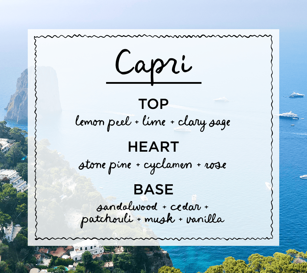 Malibu Apothecary Candle CAPRI • lemon peel & sage