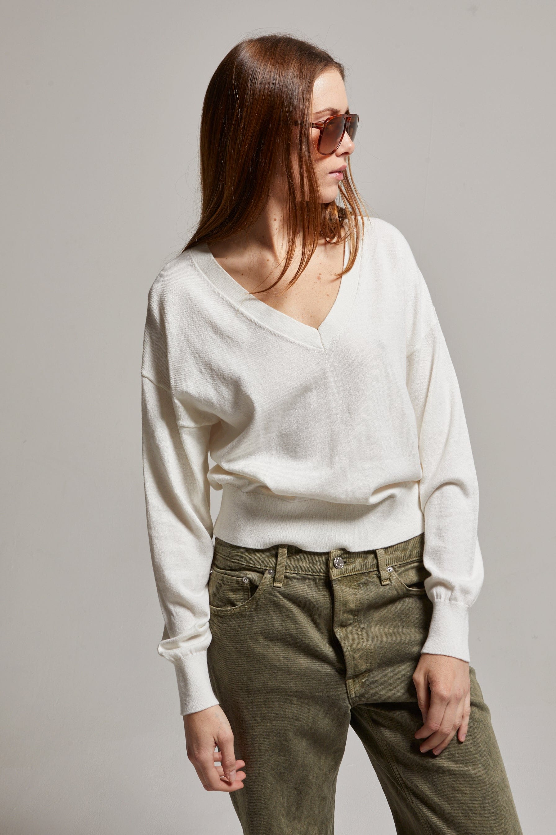 Alice Cotton Cashmere Sweater - My American Goods