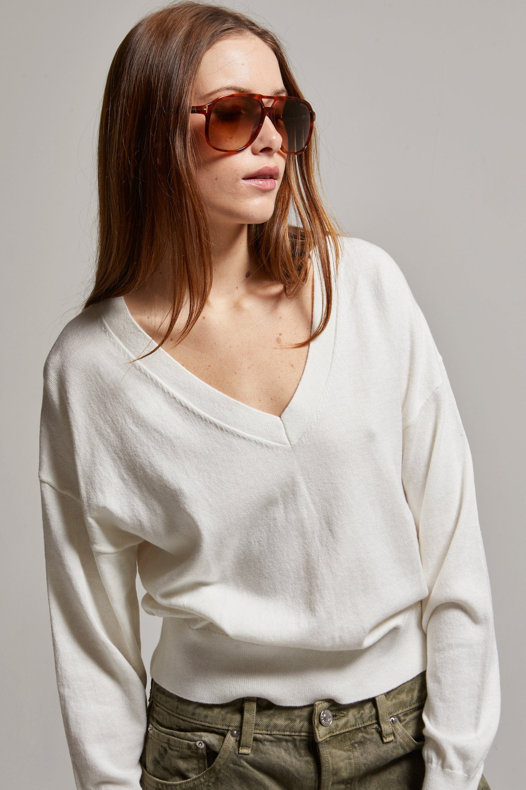 Alice Cotton Cashmere Sweater - My American Goods