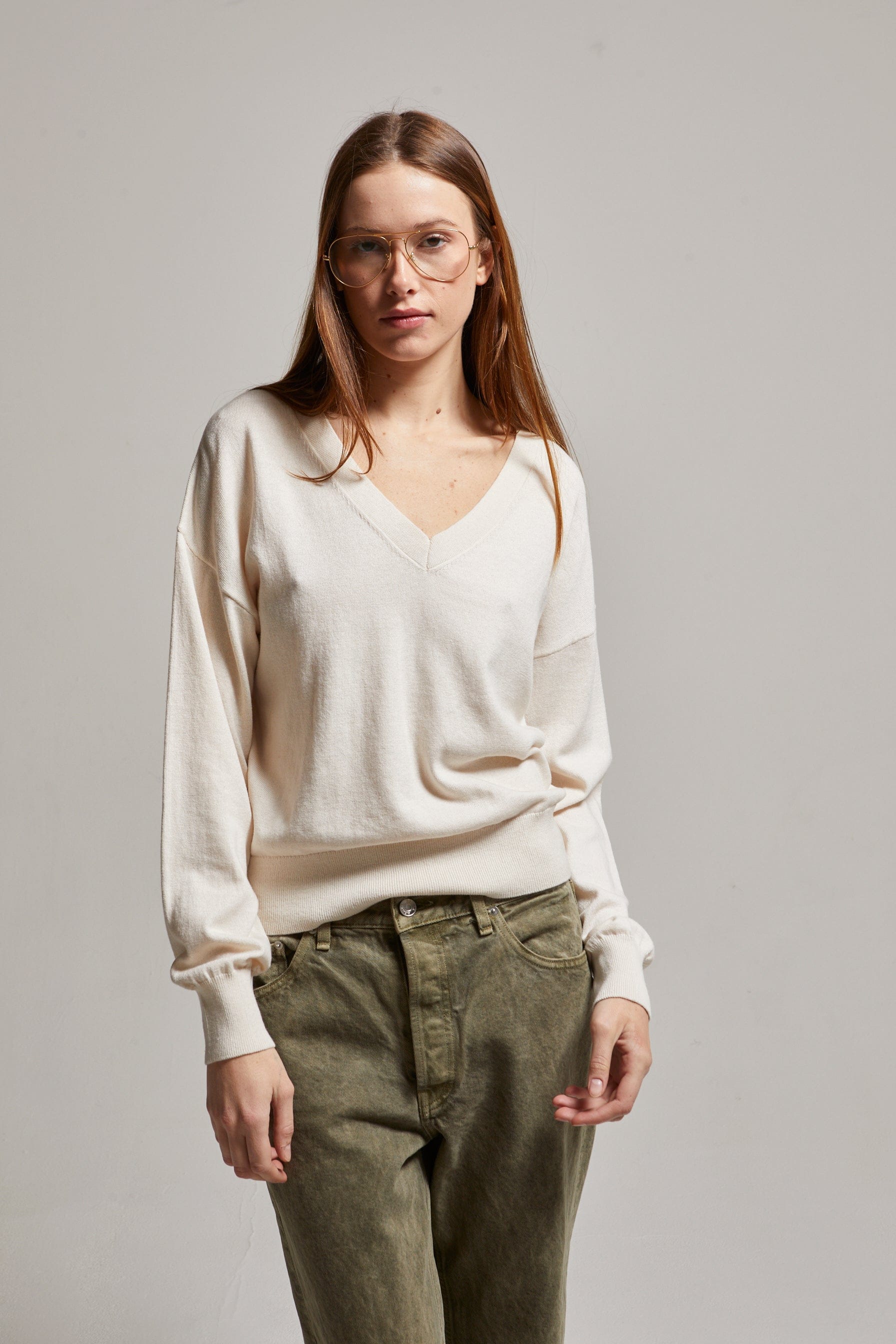Alice Cotton Cashmere Sweater - My American Goods